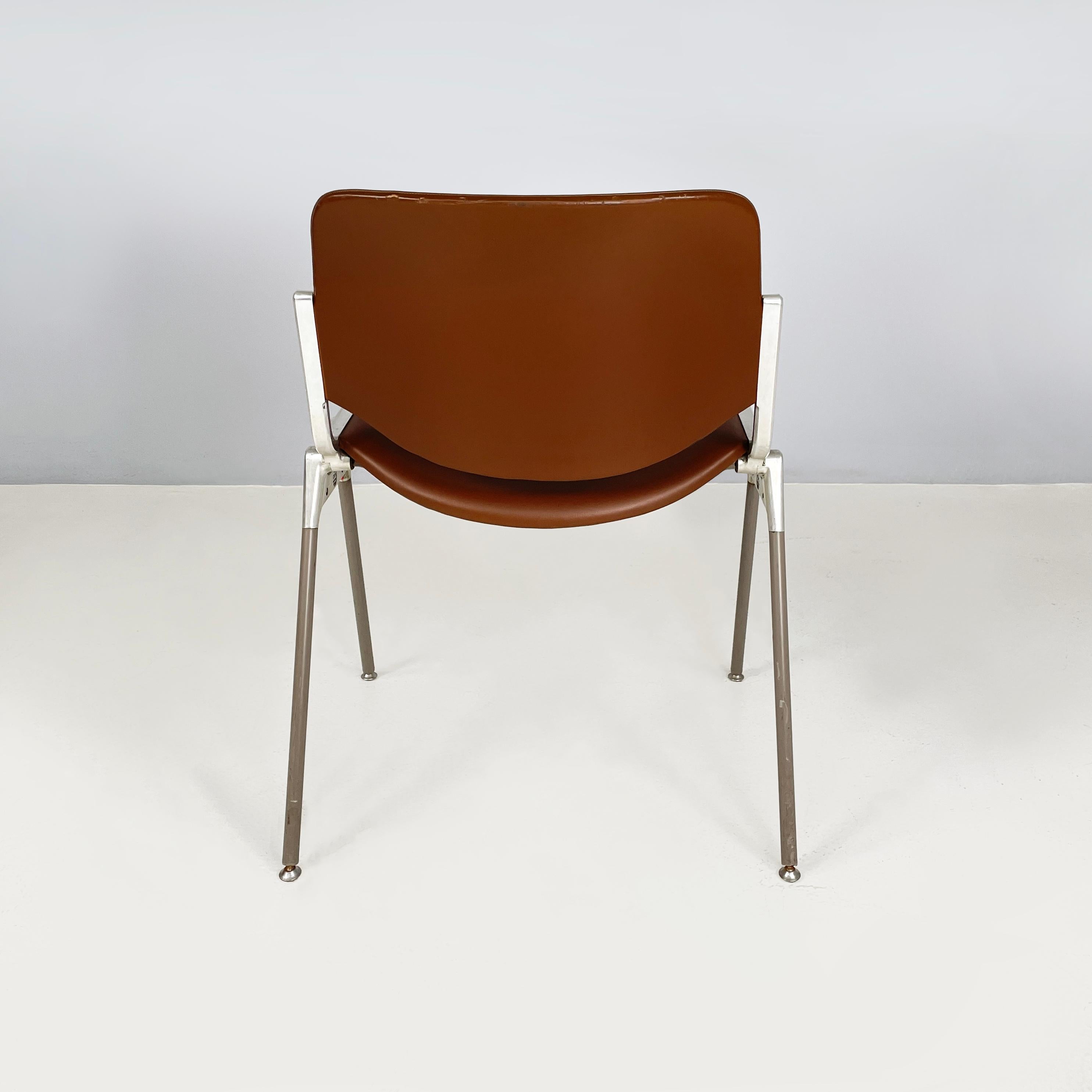 Mid-20th Century Italian mid-century Chairs DSC by Giancarlo Piretti for Anonima Castelli, 1970s