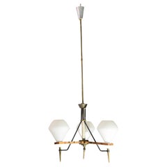 Italian Mid-Century Chandelier by Stilnovo, 1960s