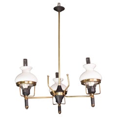 Italian Mid-Century Chandelier by Stilnovo, 1960s