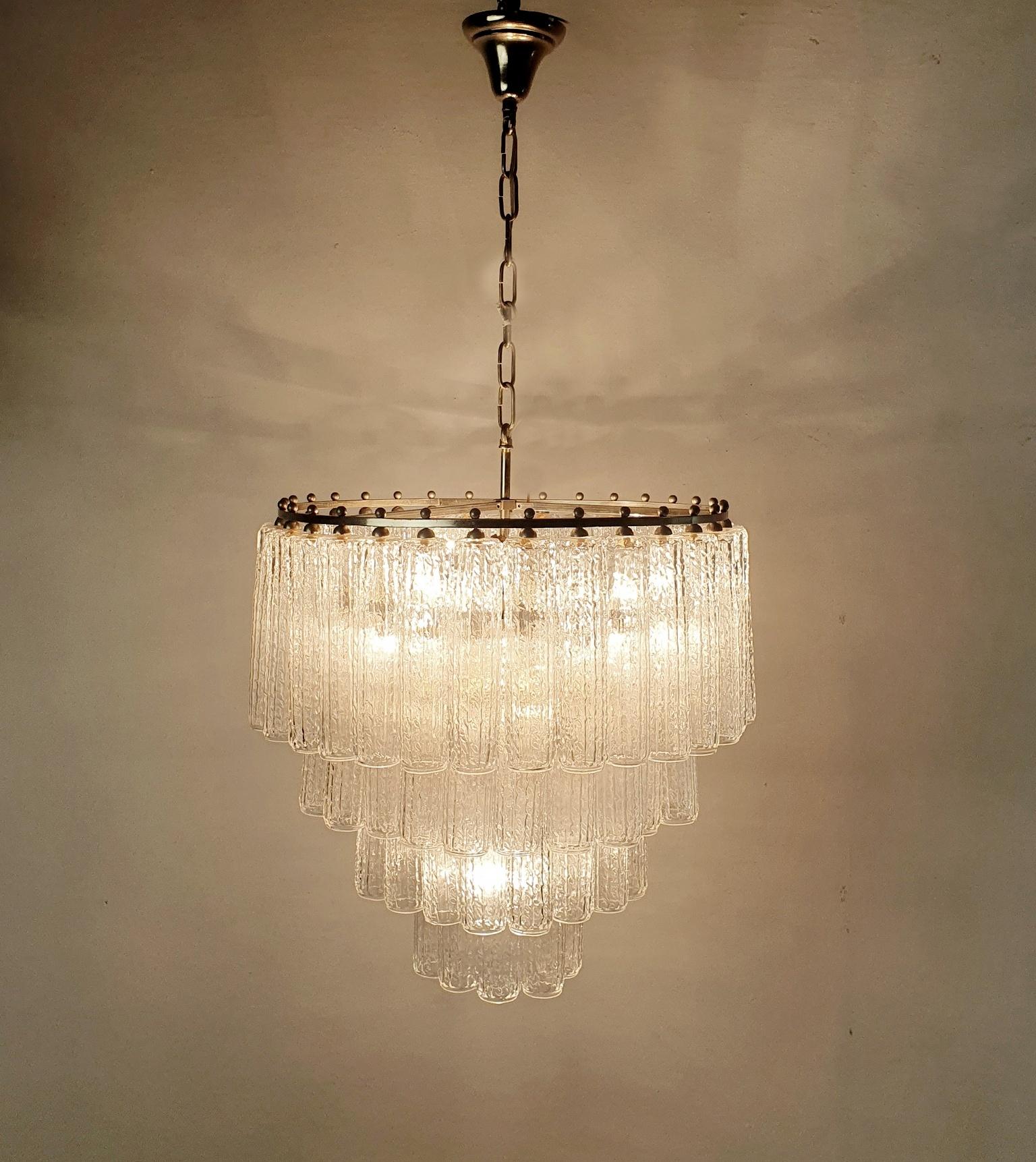 Italian Mid Century Chandelier circa 1965 In Good Condition For Sale In Albano Laziale, Rome/Lazio