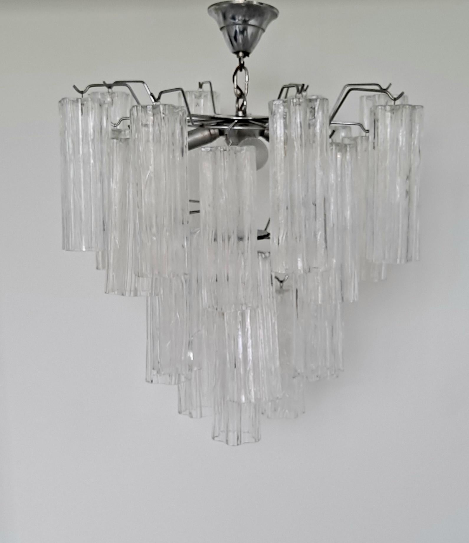 Chandelier by Vetreria Murano.