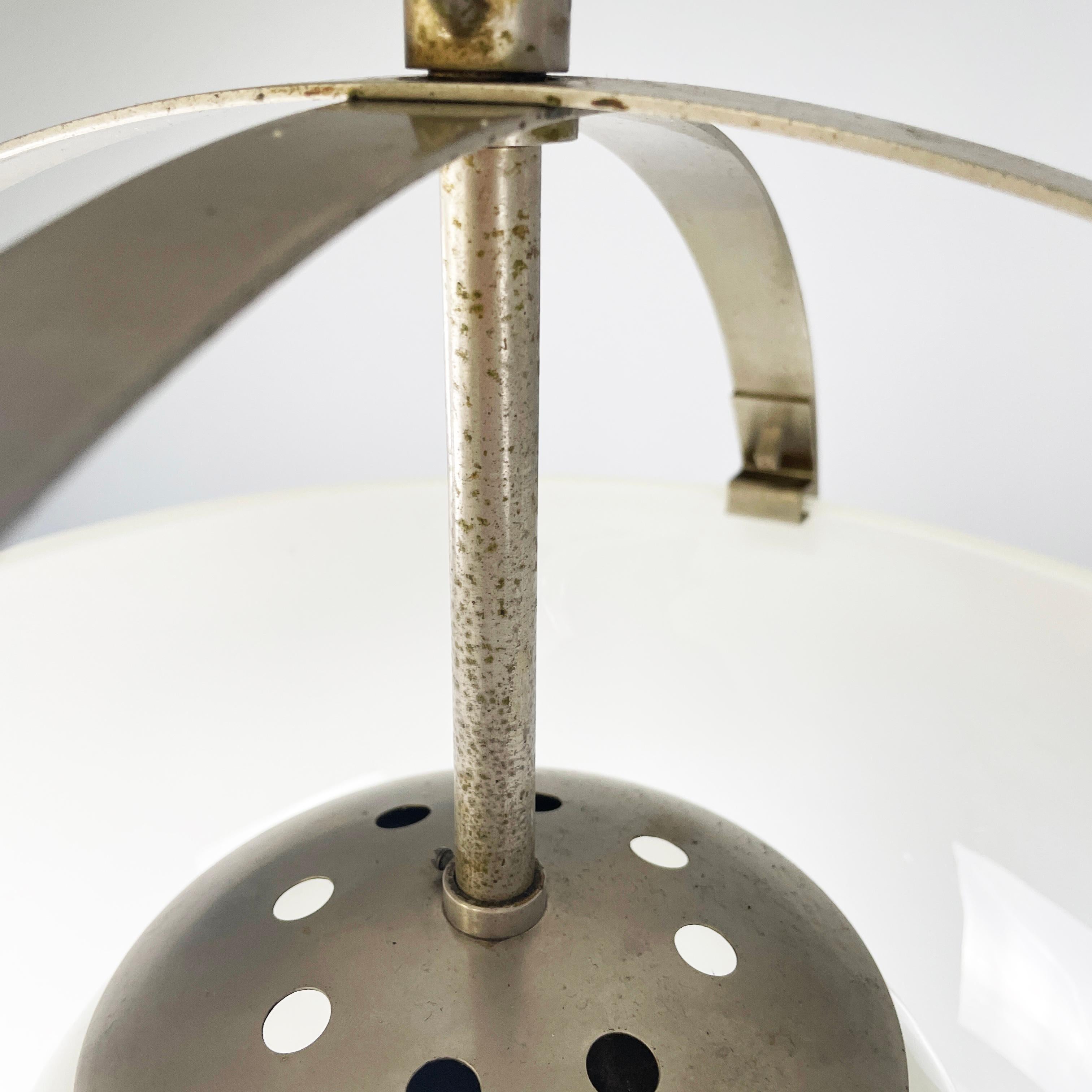 Italian mid-century Chandelier Omega by Vico Magistretti for Artemide, 1960s in vendita 7