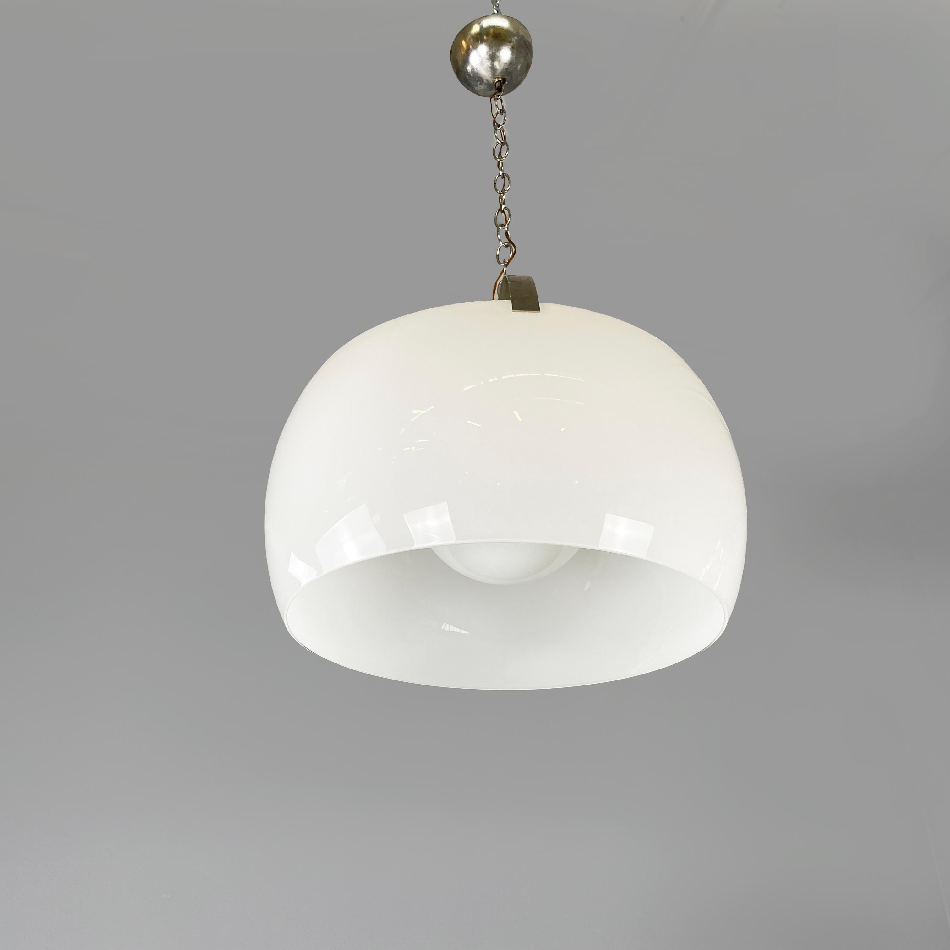 Italienischer Kronleuchter Omega aus der Mitte des Jahrhunderts von Vico Magistretti für Artemide, 1960er Jahre (Moderne der Mitte des Jahrhunderts) im Angebot