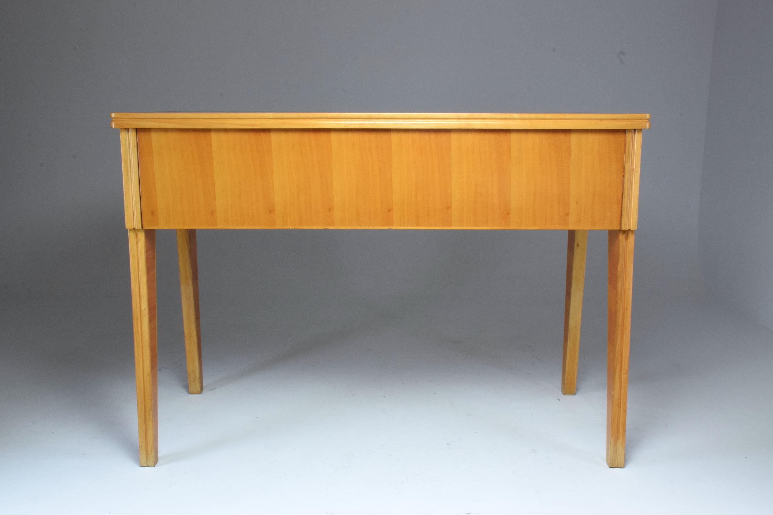 Italian Midcentury Cherry Desk, 1950s 10