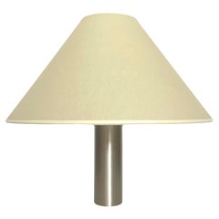 Italian Mid-Century Chromed Metal Table Lamp, 1970s