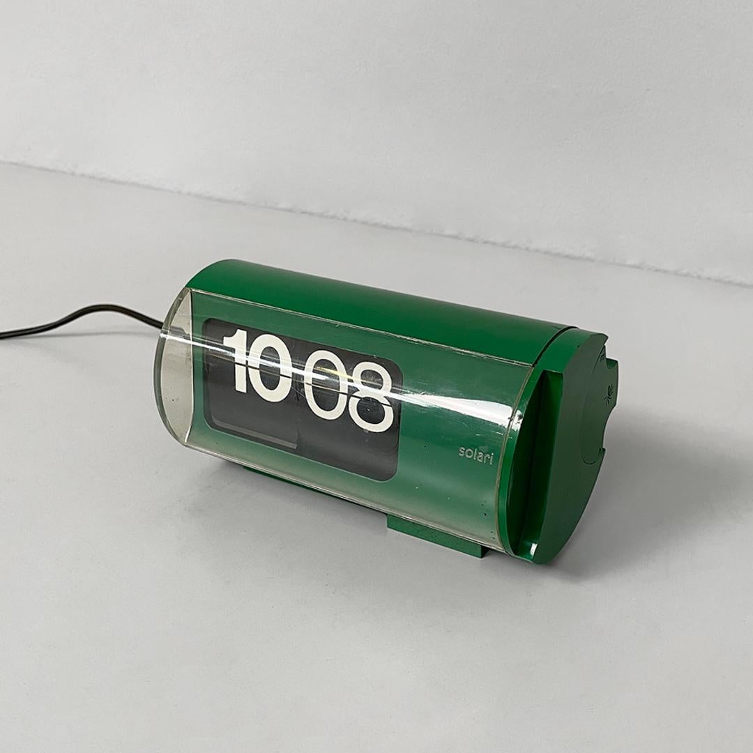 Italienische Uhr der Jahrhundertmitte Cifra 3 Synchron von Gino Valle für Solari & C., 1960er Jahre im Angebot 1
