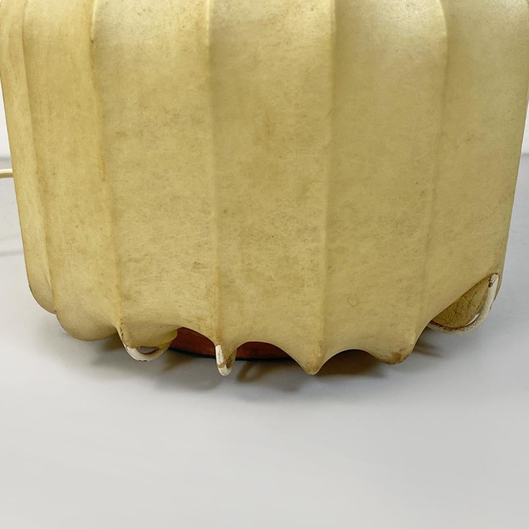 Lampe de table italienne Gatto en forme de cocon du milieu du siècle dernier par Castiglioni Brothers, Flos, années 1960 en vente 6