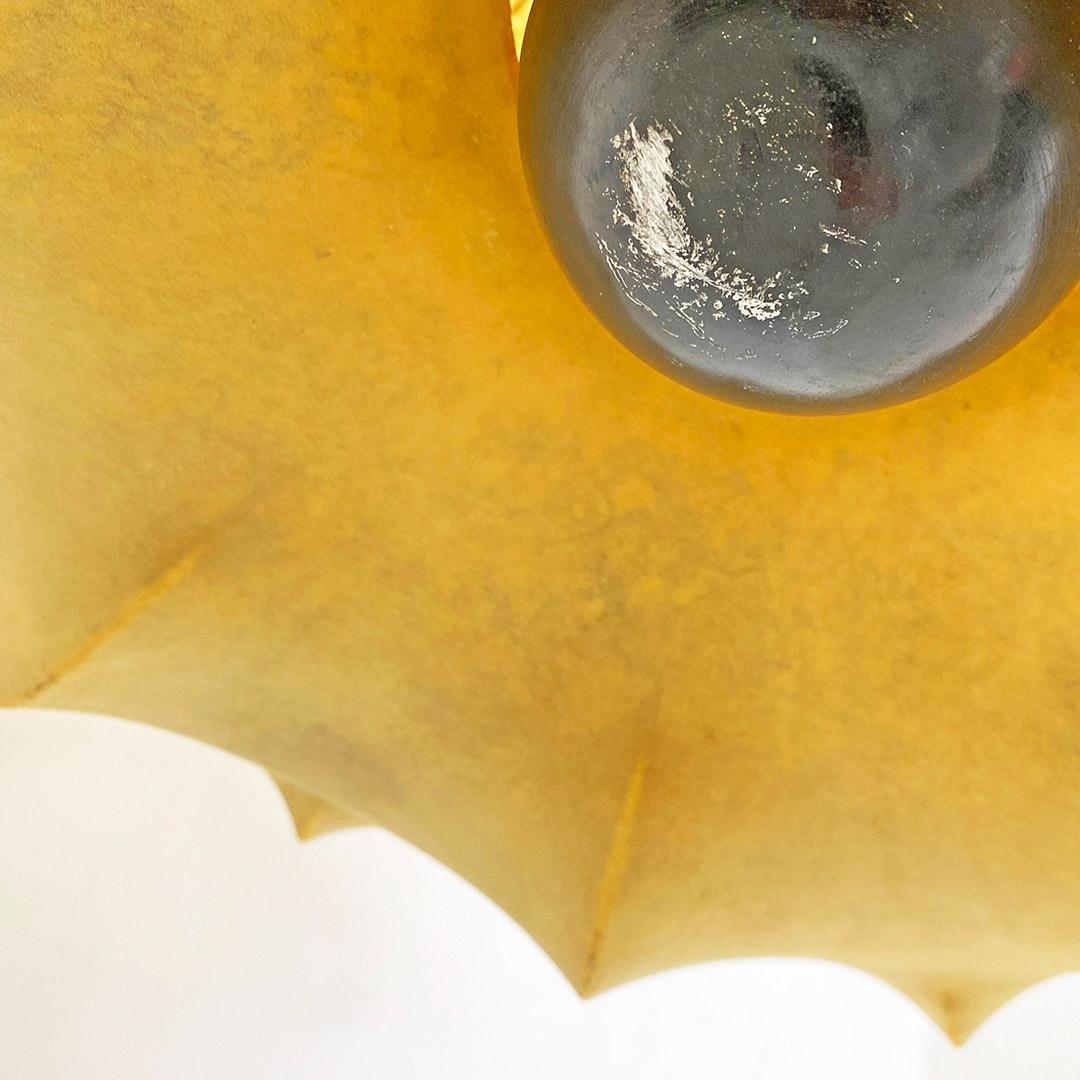 Italian Mid Century Cocoon Nuvola Chandelier by Tobia Scarpa for Flos, 1962 4