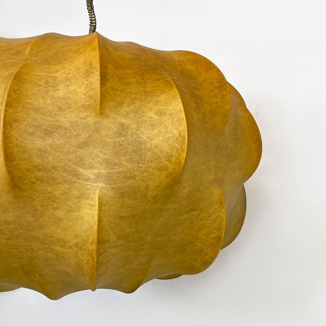 Mid-20th Century Italian Mid Century Cocoon Nuvola Chandelier by Tobia Scarpa for Flos, 1962