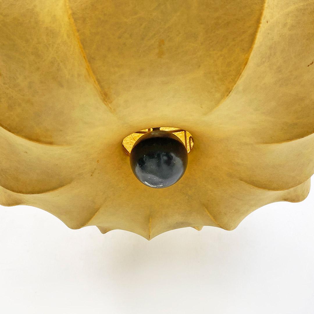 Italian Mid Century Cocoon Nuvola Chandelier by Tobia Scarpa for Flos, 1962 2
