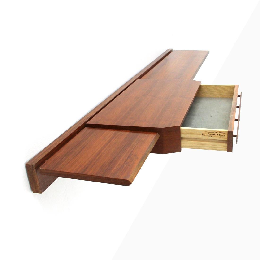 Italian Midcentury Console by Dino Cavalli for Tredici, 1950s In Good Condition In Savona, IT