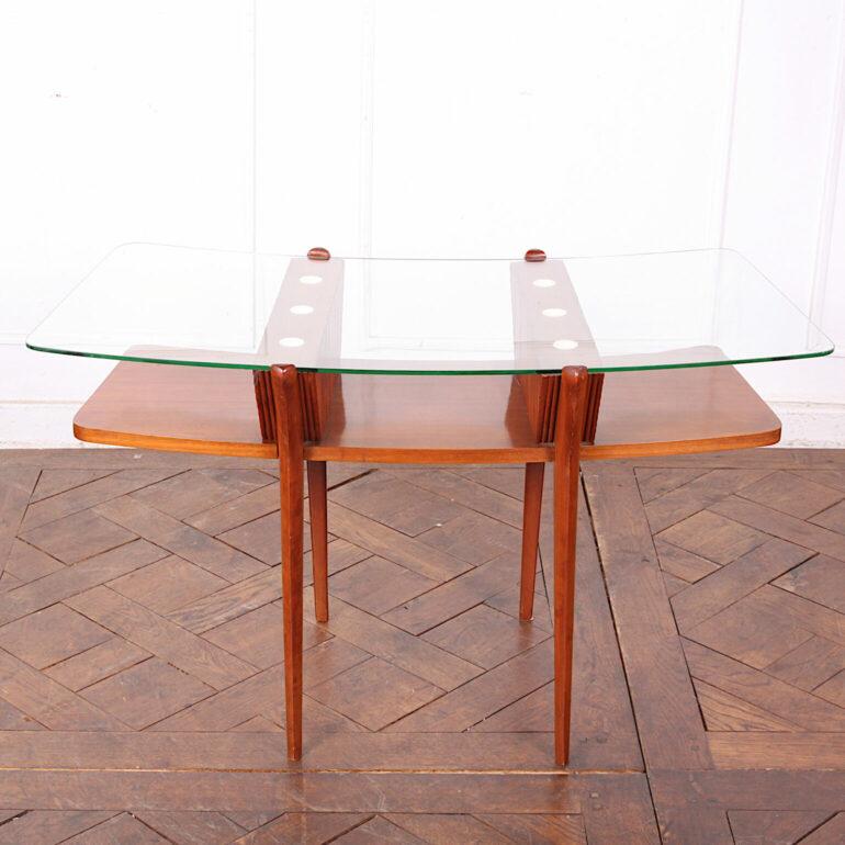 Table console italienne du milieu du siècle d'Osvaldo Borsani Bon état - En vente à Vancouver, British Columbia