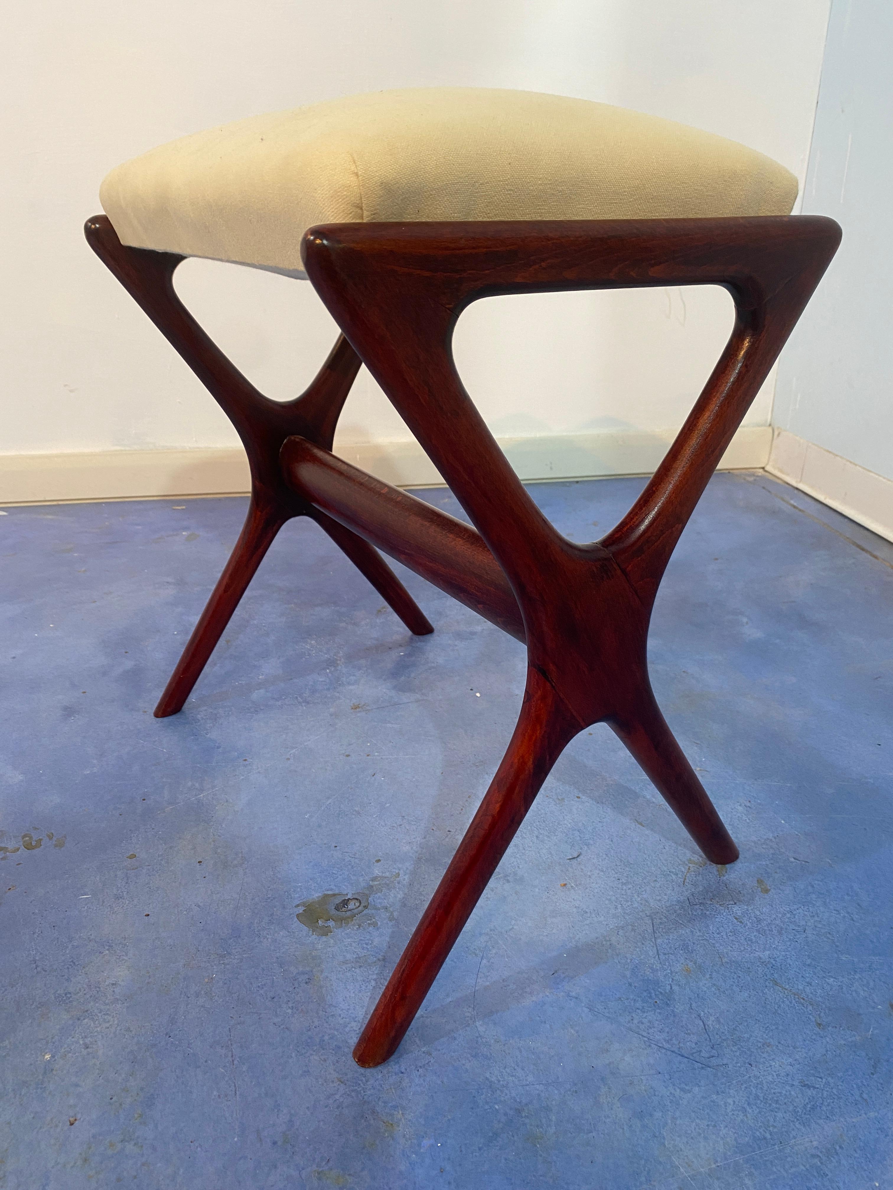 Italienischer Mid-Century-Konsolentisch mit Spiegel, Ico Parisi zugeschrieben, 1950er Jahre im Angebot 5