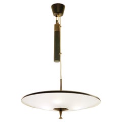 Italian Mid-Century Counter Balance Pendant