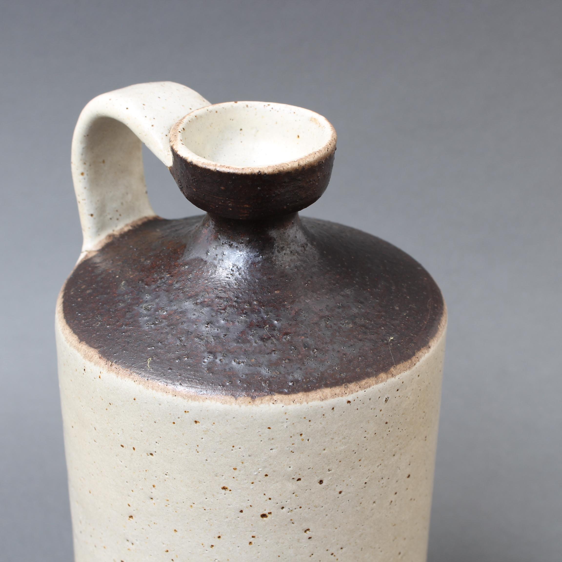 Italian Midcentury Decorative Ceramic Jug by Bruno Gambone, circa 1970s For Sale 3