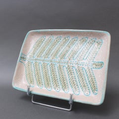 Italian Midcentury Decorative Ceramic Tray by Guido Gambone 'circa 1950s'