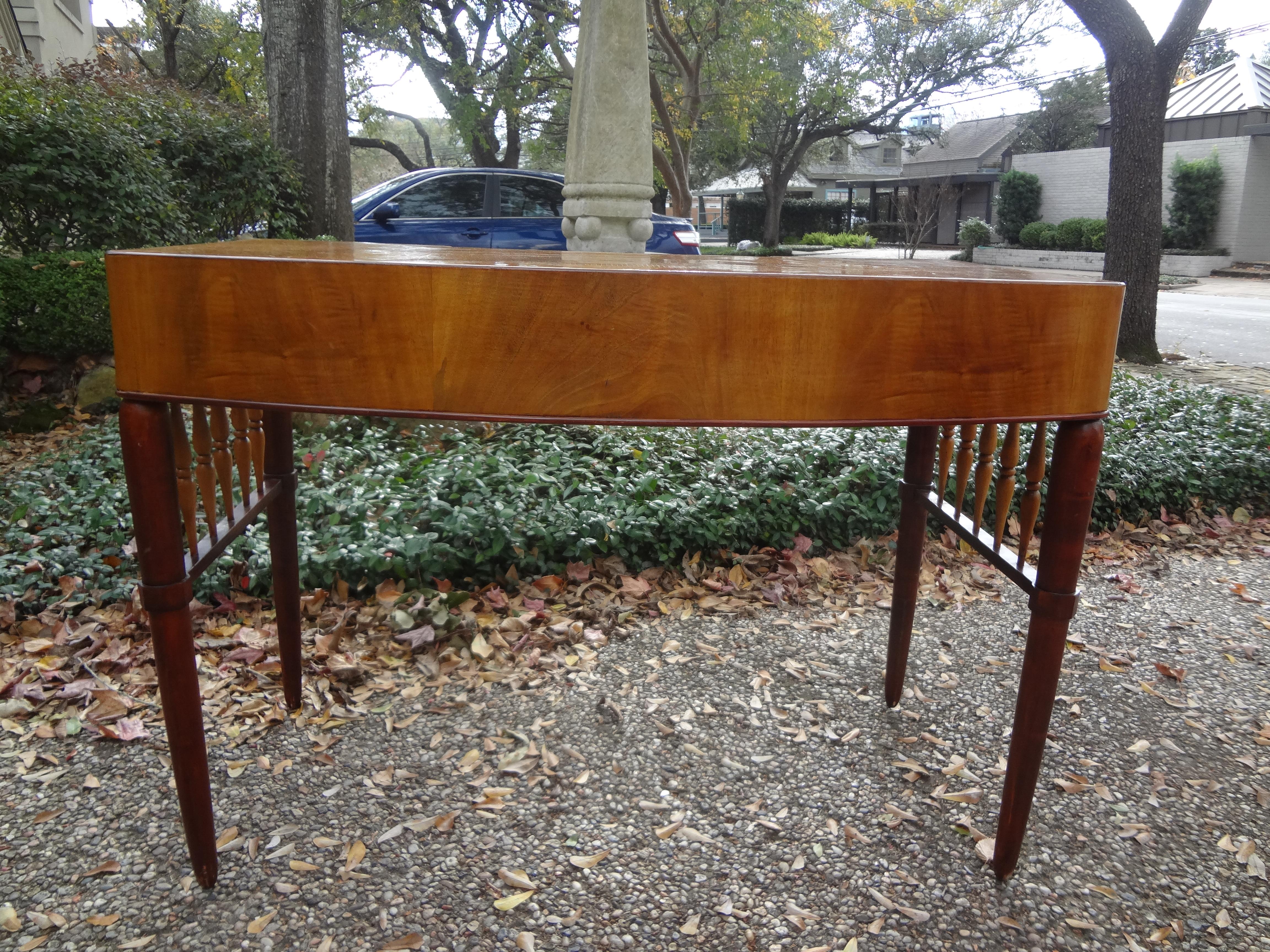 Shagreen Italian Mid-Century Desk Attributed to Paolo Buffa