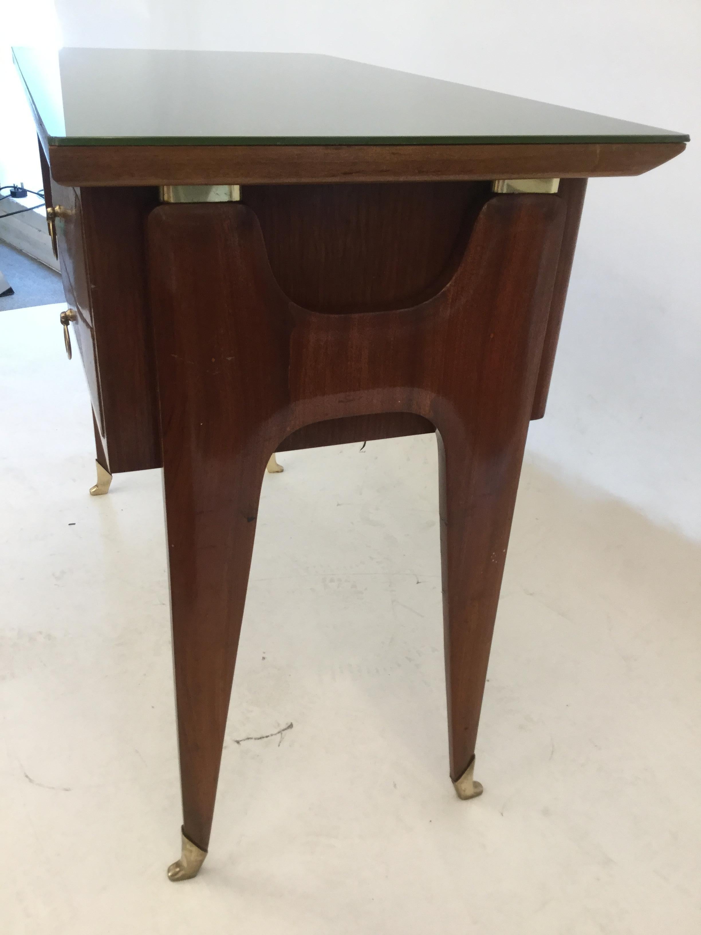 Italian Midcentury Desk/Dressing Table attributed Carlo De Carli, 1950 In Good Condition In London, GB