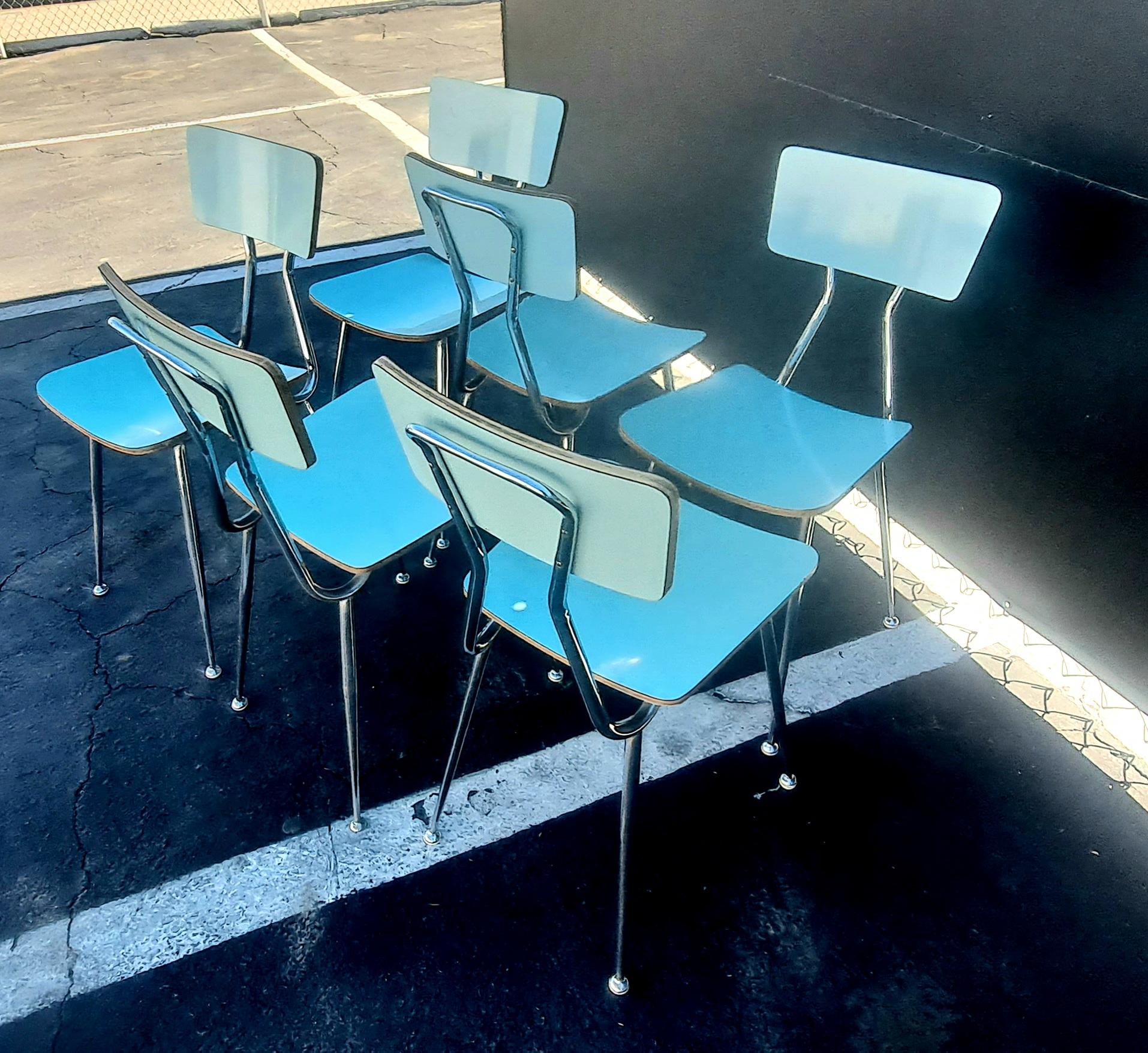 Italian Mid-century Dining Room Set 3