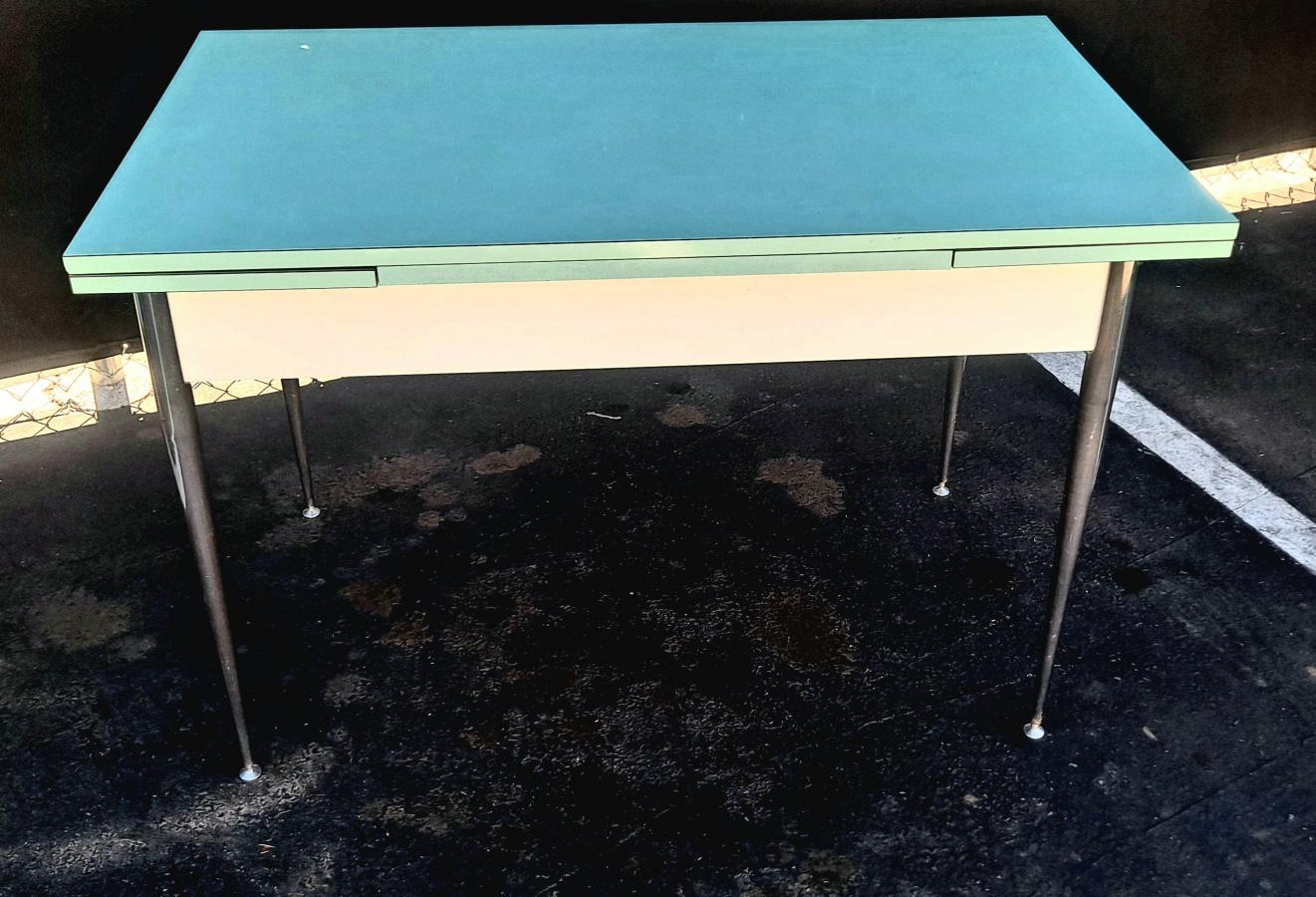 Chrome Italian Mid-century Dining Room Set