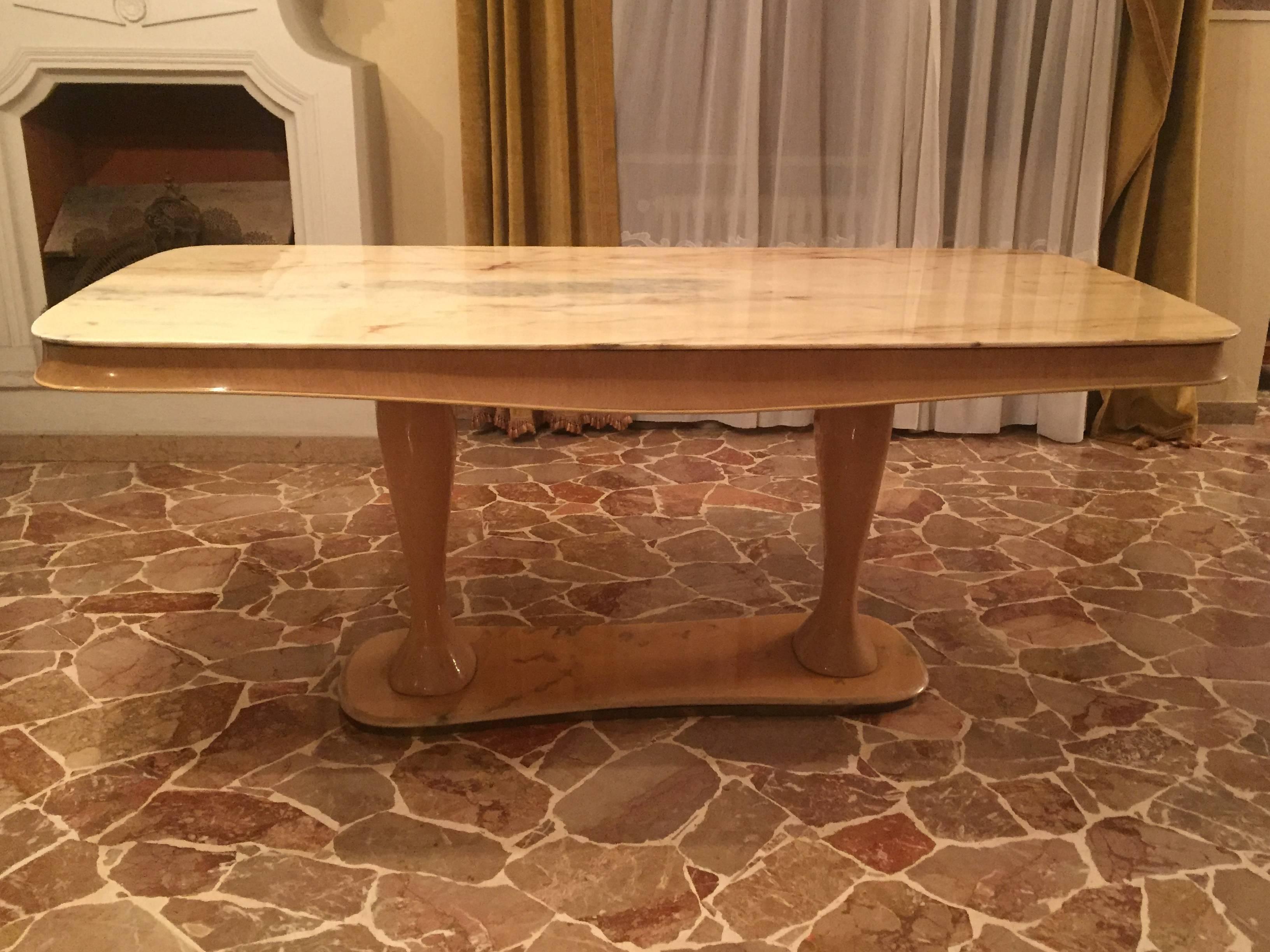 Mid-Century Modern Italian Mid-Century Dining Table, 1950s