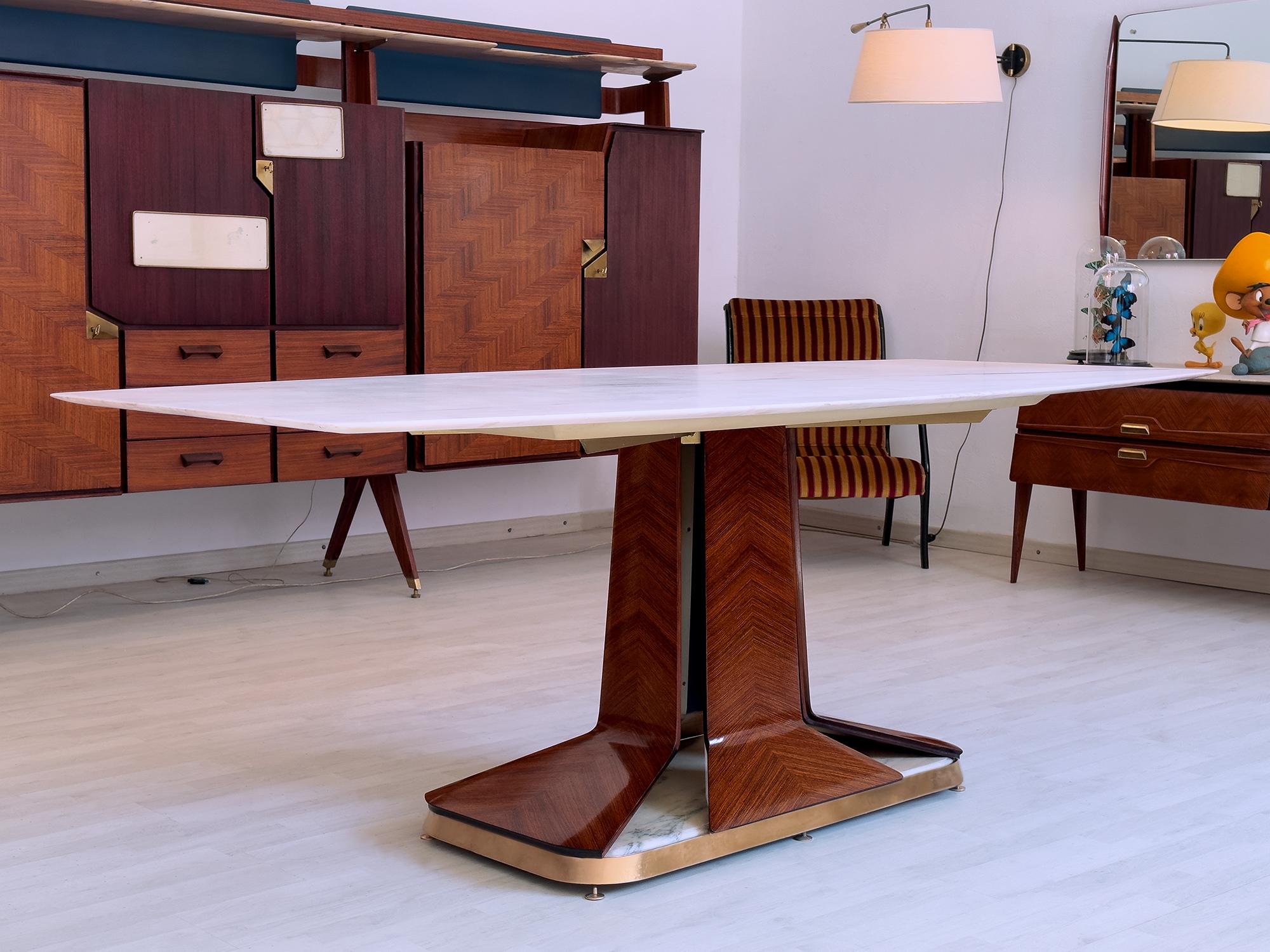Italian Mid-Century Dining Table by Vittorio Dassi, 1950s For Sale 4