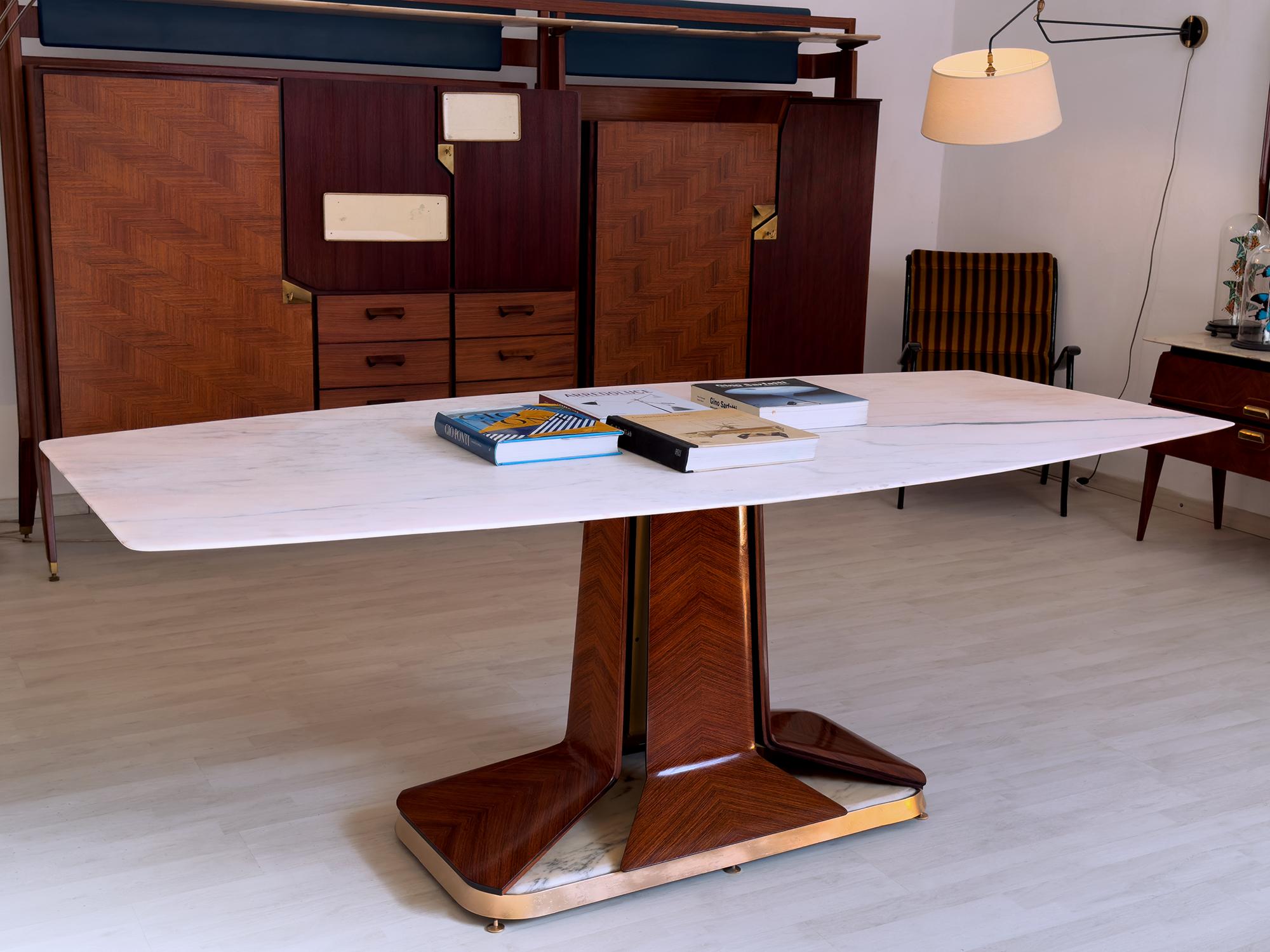 Italian Mid-Century Dining Table by Vittorio Dassi, 1950s For Sale 3