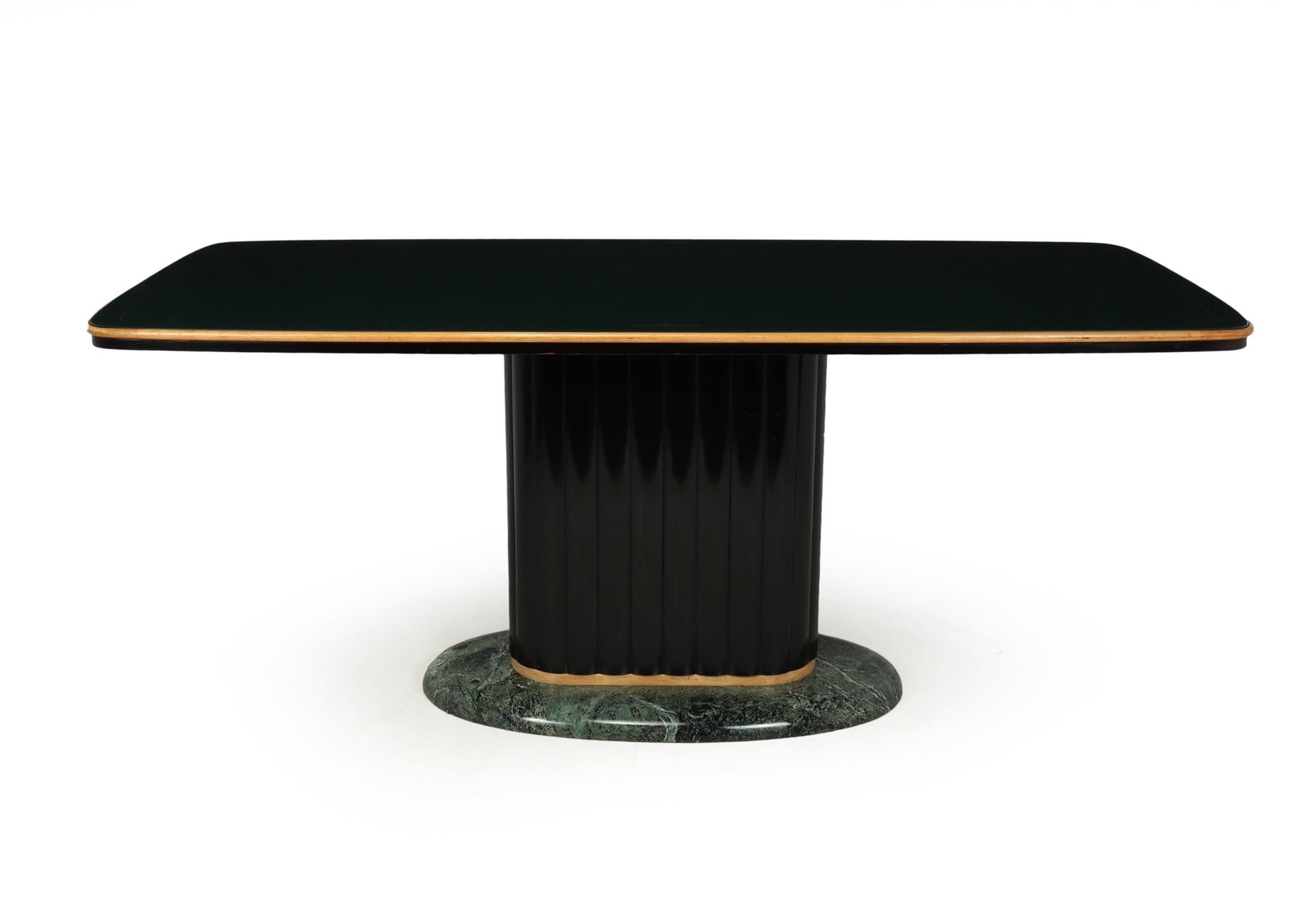 Mid-Century Modern Italian Mid Century Dining Table by Vittorio Dassi, c1950