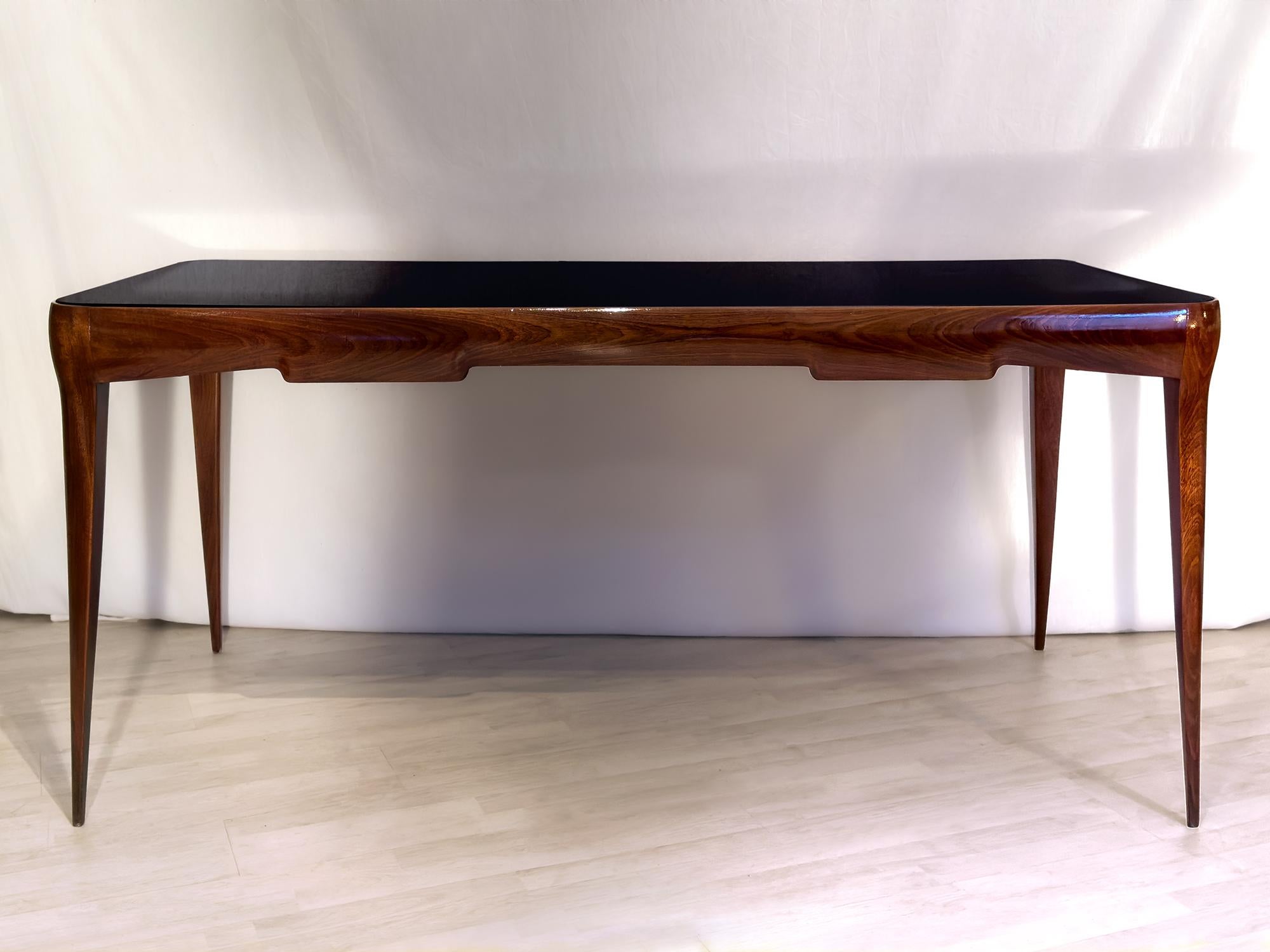 Italian Mid-Century Dining Table Gio Ponti style, 1950s For Sale 3