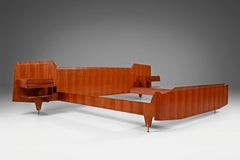 Italian Mid-Century Double Bed by La Permanente Mobili Cantù, Italy, 1950s