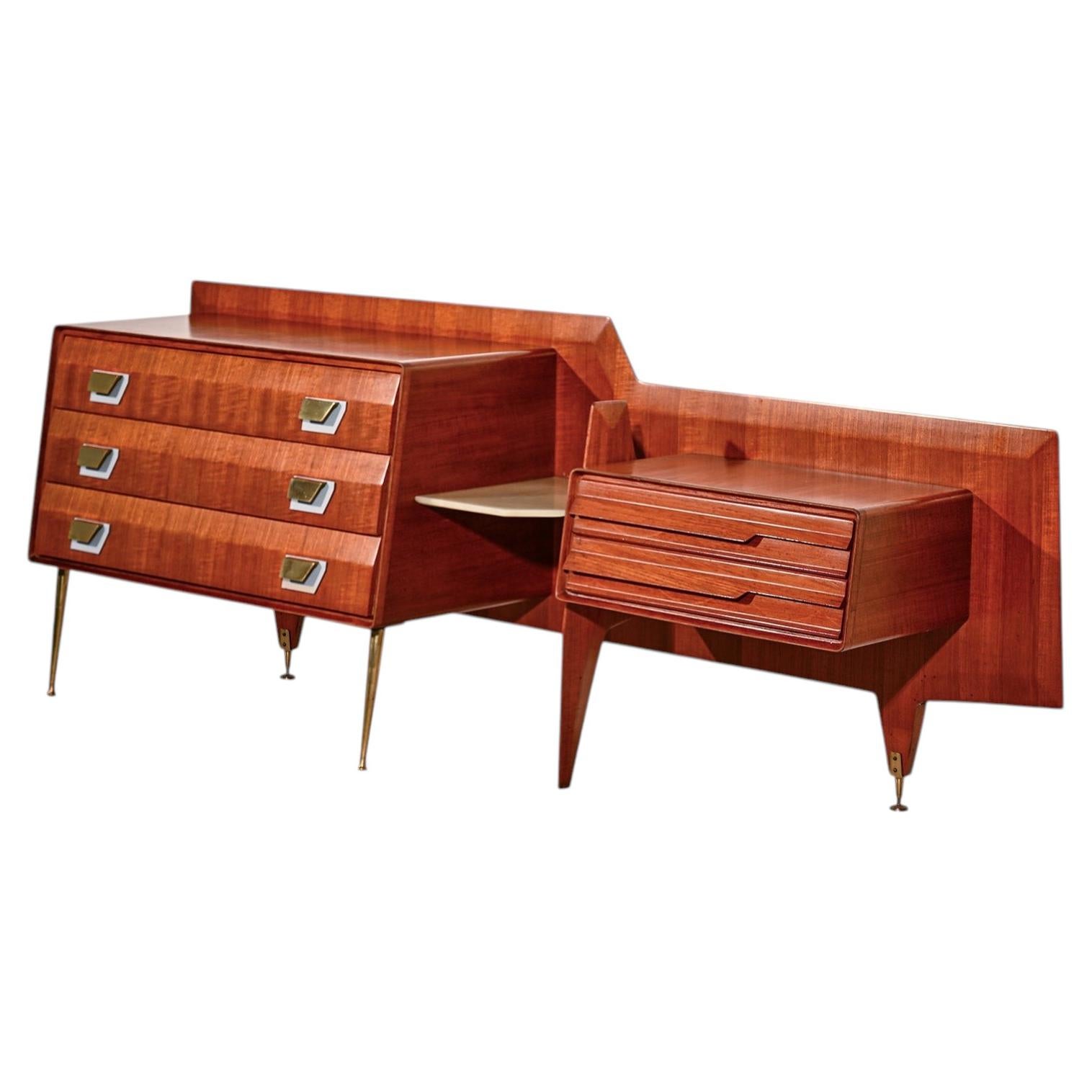 Italian Mid-Century Dresser att. Gio Ponti by La Permanente Mobili Cantù, 1950s