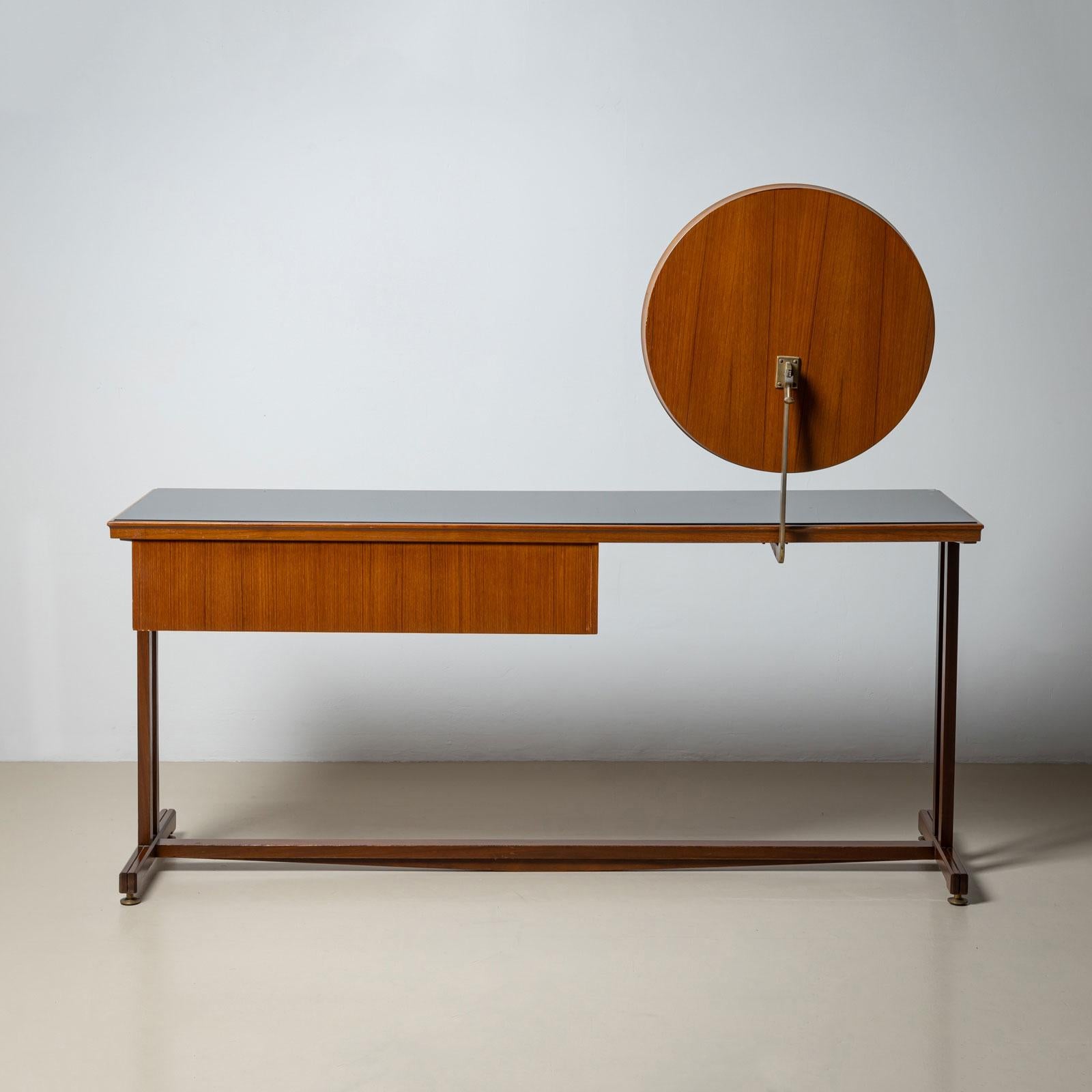 Italienischer Mid-Century-Schminktisch, Silvio Cavatorta im Angebot 3