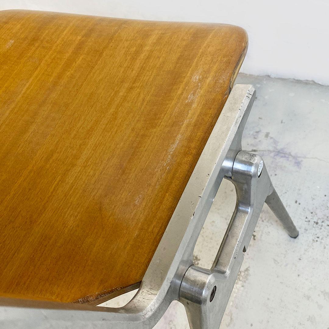 Aluminum Italian Mid-Century DSC Chair by Giancarlo Piretti for Anonima Castelli, 1965
