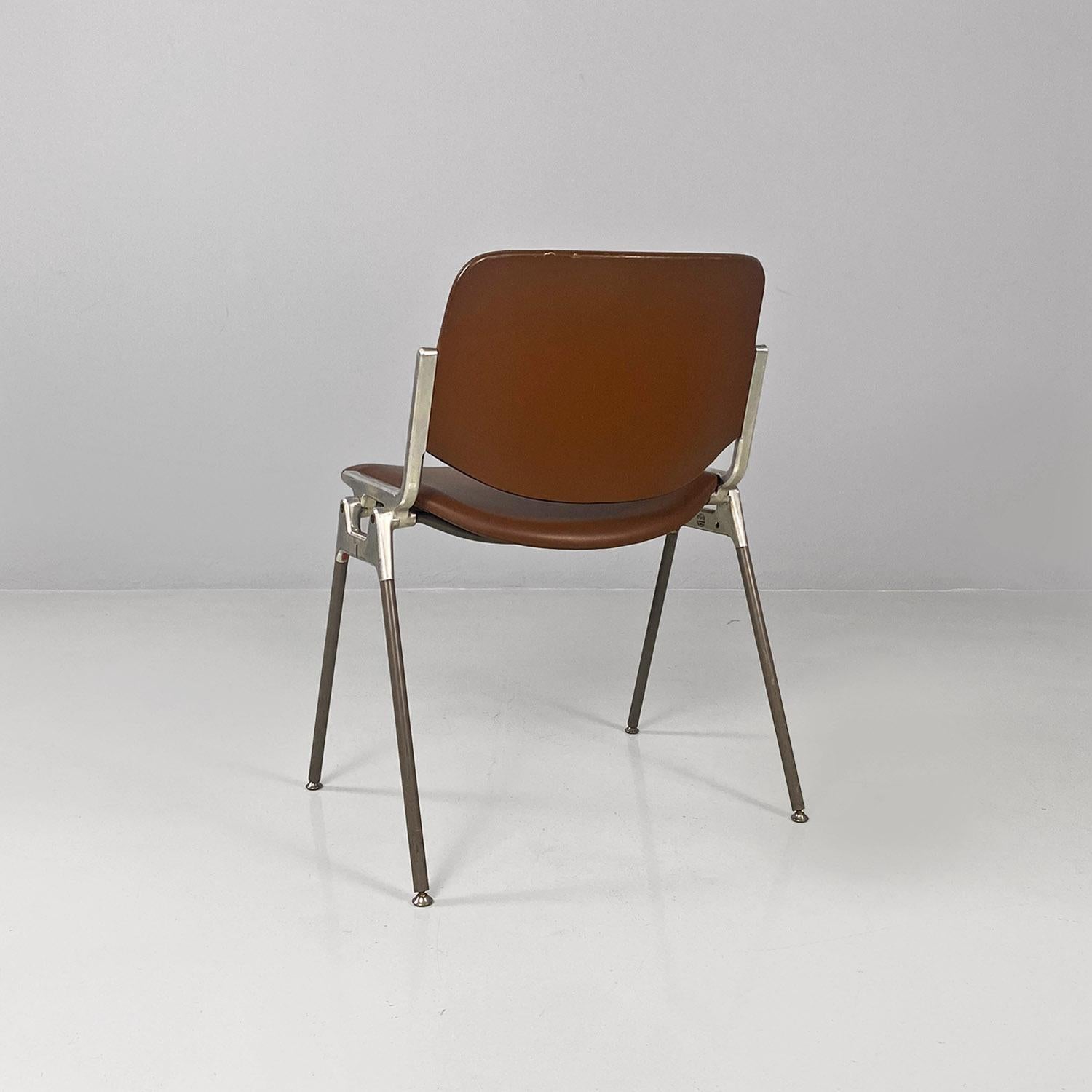 Italiano Italian mid-century DSC chair by Giancarlo Piretti for Anonima Castelli, 1970s