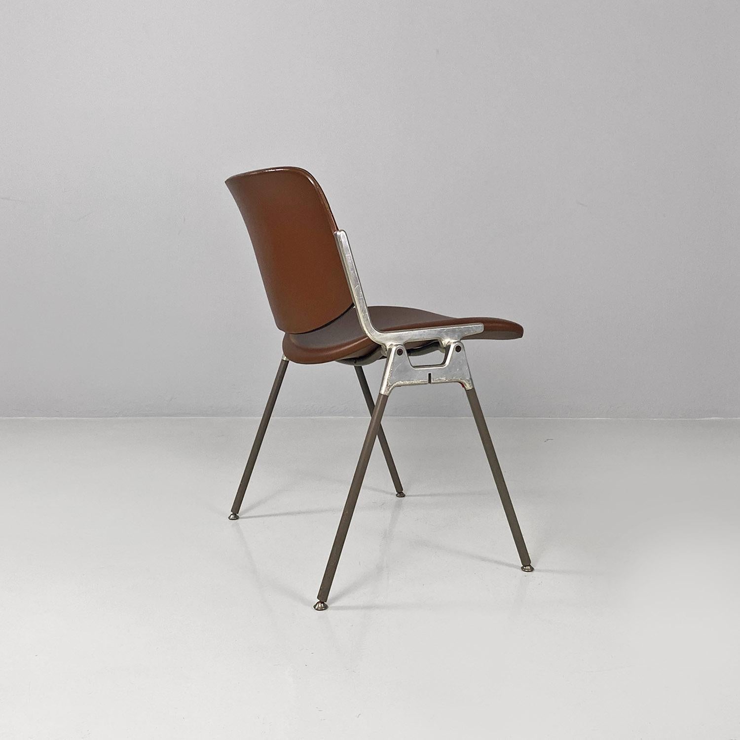 Metà XX secolo Italian mid-century DSC chair by Giancarlo Piretti for Anonima Castelli, 1970s