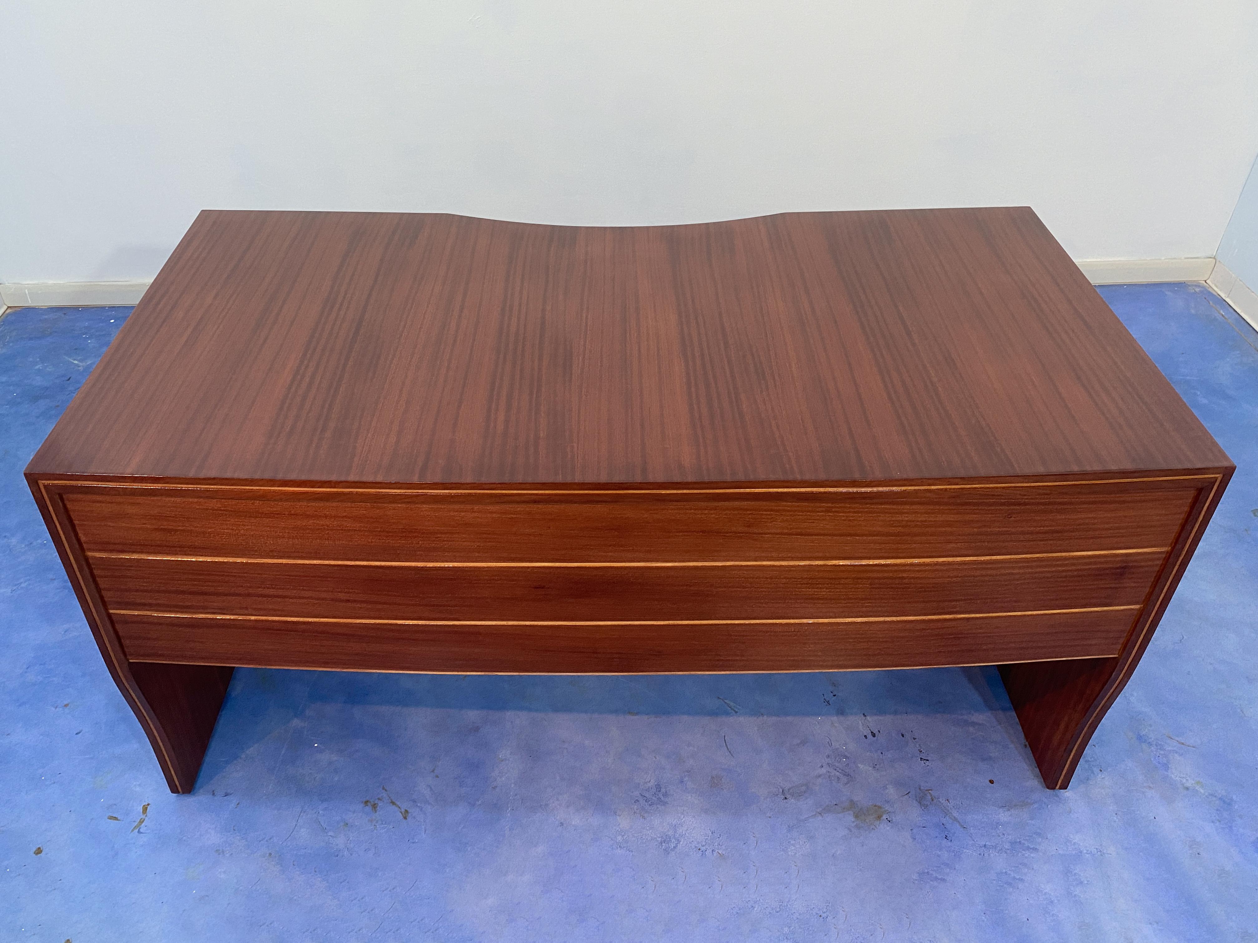 Italian Mid-Century Executive desk  designed by Osvaldo Borsani, 1940 For Sale 11