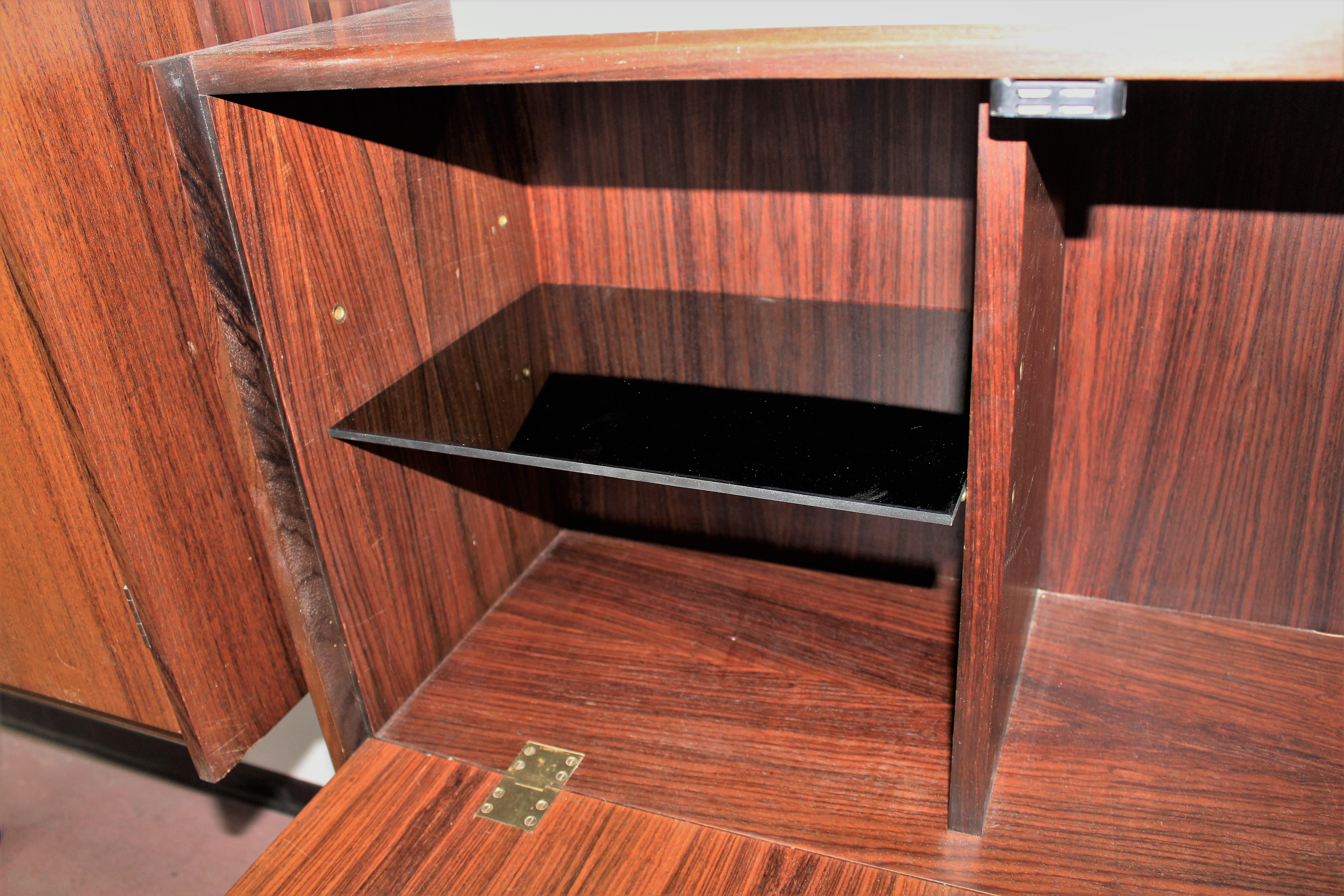 Italian Mid-Century F. Albini Adjustable Bookcase in Wood, 1960s 2