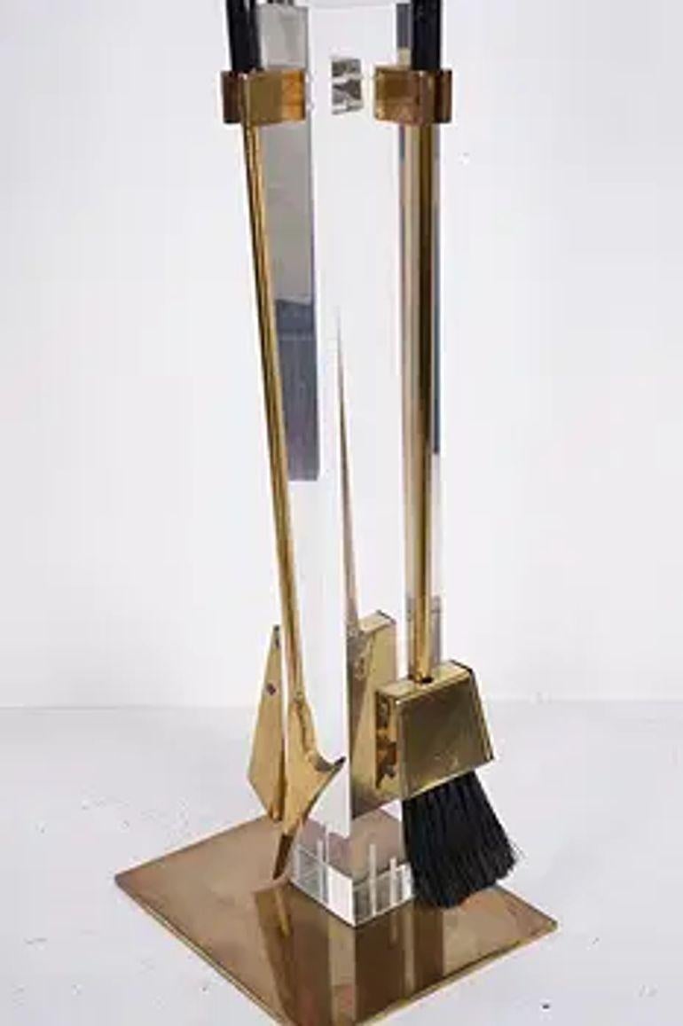 Italian Mid Century Fire Place Tools For Sale 2