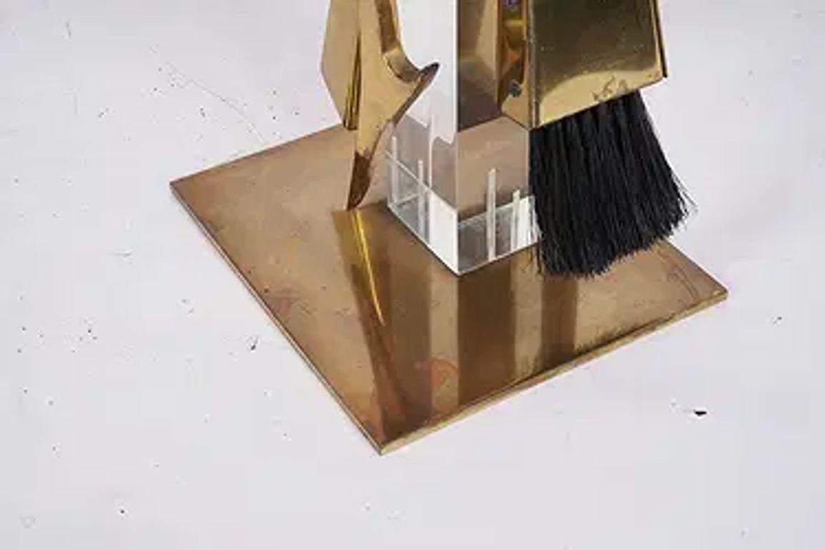 Italian Mid Century Fire Place Tools For Sale 3