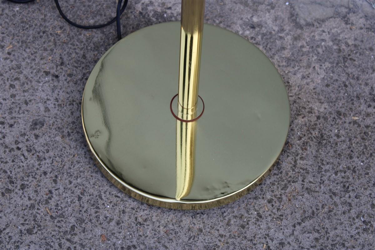 Italian Mid-century Floor lamp Brass parts extensible For Sale 1