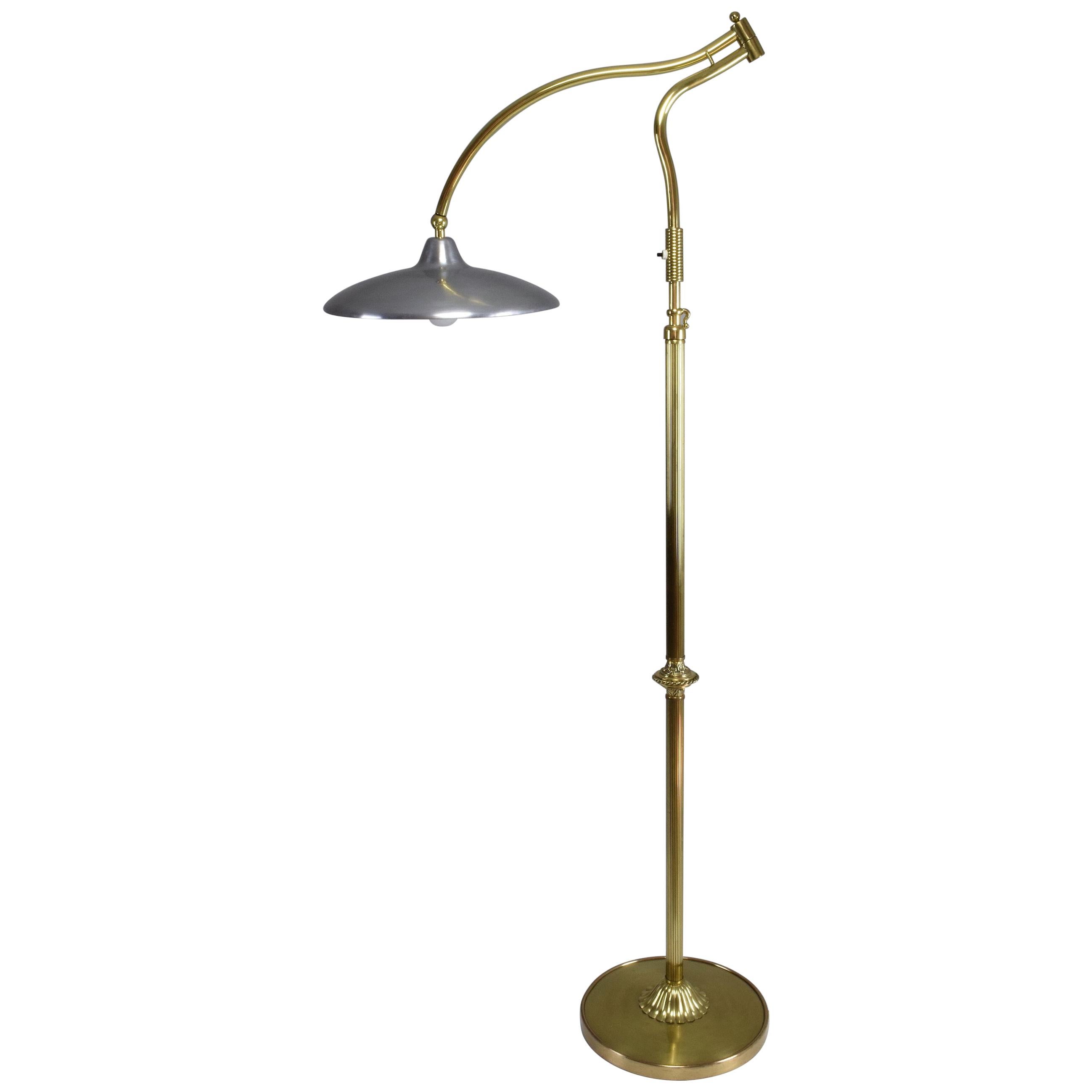 Italian Mid-Century Floor Lamp by Arredoluce, 1950s 