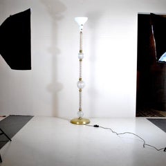 Italian Midcentury Floor Lamp by Barovier & Toso