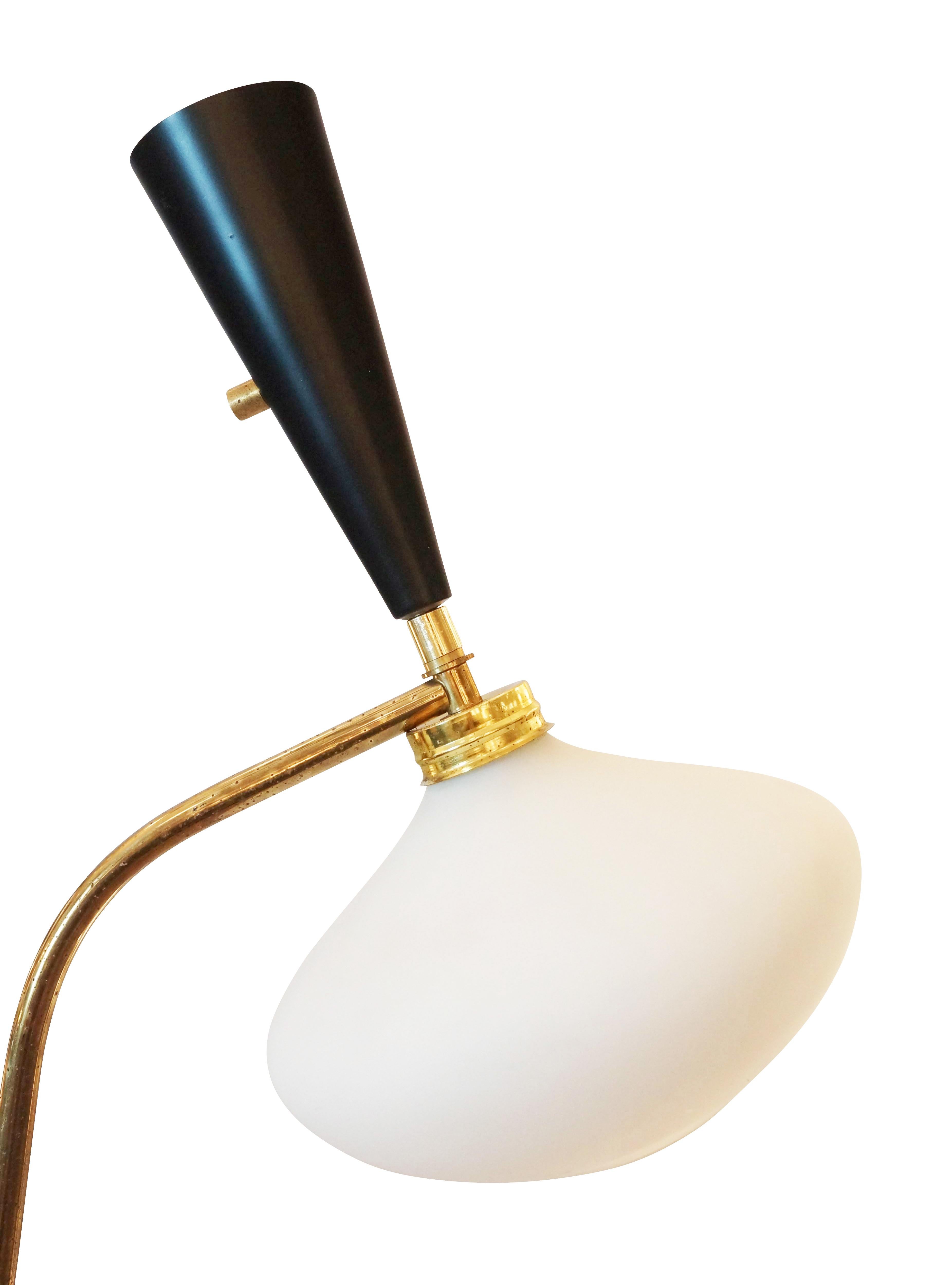 Italian Mid-Century Floor Lamp For Sale 1