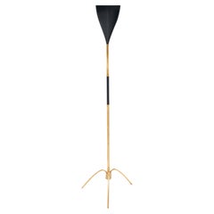 Italienische Stehlampe aus der Mitte des Jahrhunderts in der Art von Stilnovo