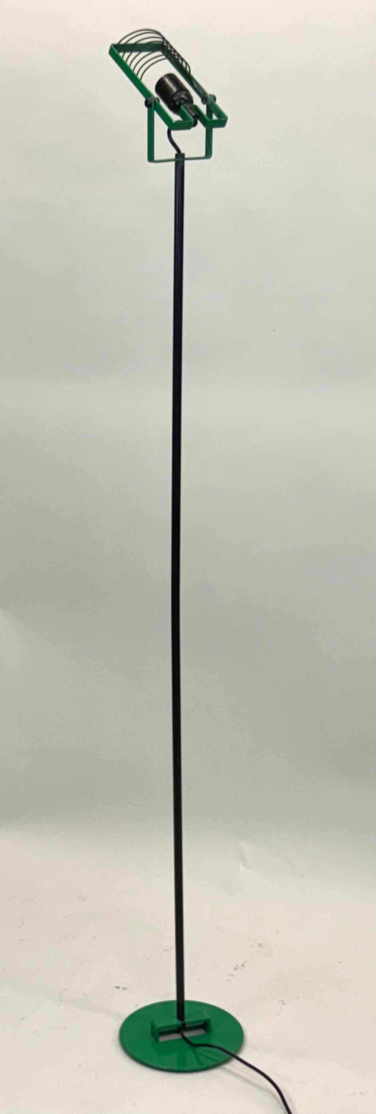 Enameled Italian Mid-Century Floor Lamp 'Sintesi Terra' by Ernesto Gismondi for Artemide For Sale