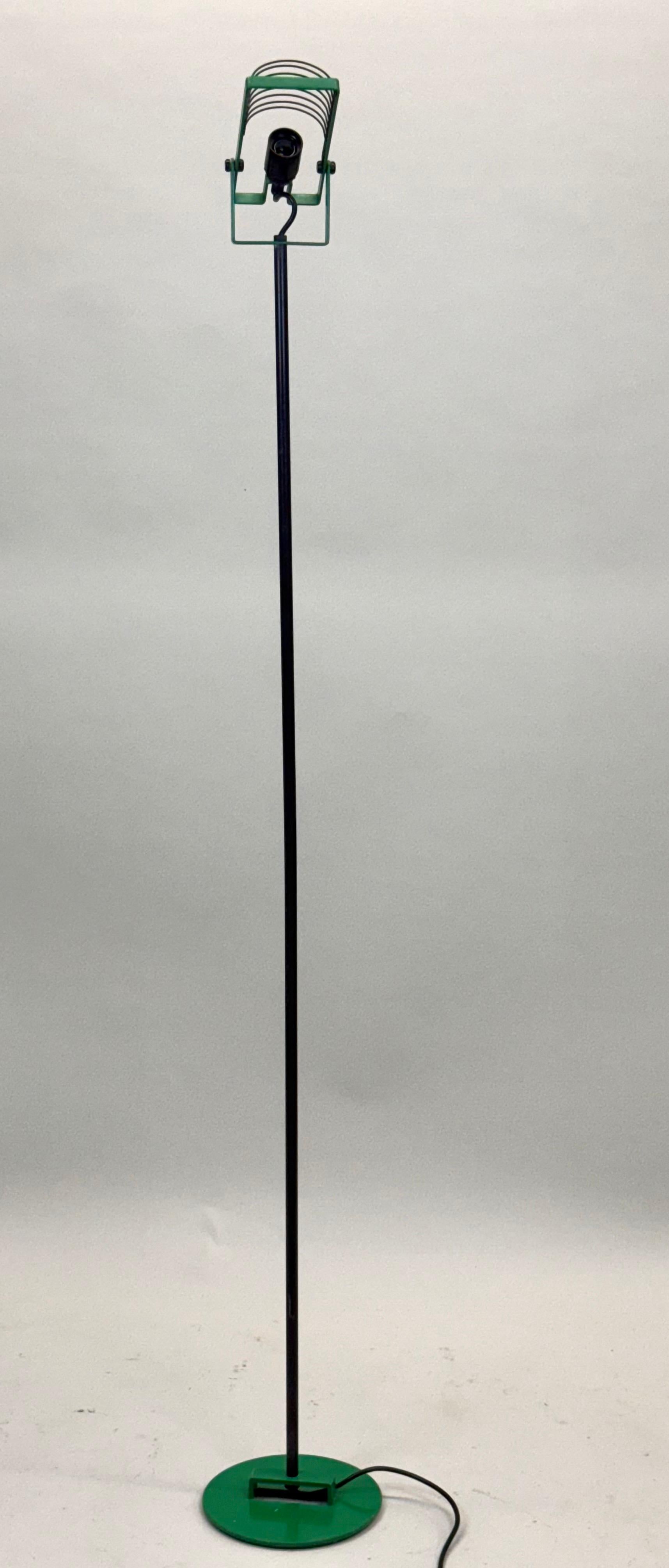 Steel Italian Mid-Century Floor Lamp 'Sintesi Terra' by Ernesto Gismondi for Artemide For Sale