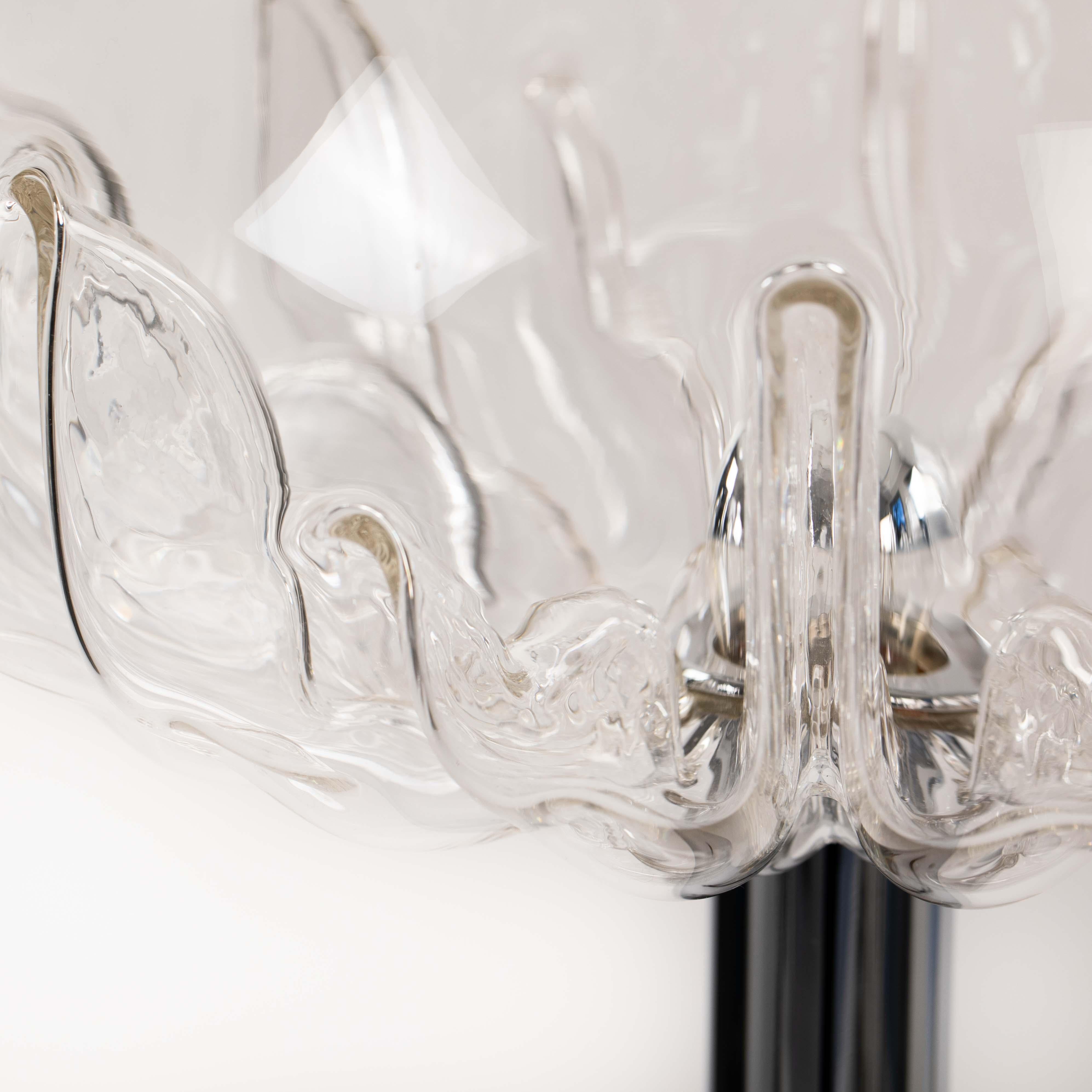 Lampada da terra italiana di metà secolo 