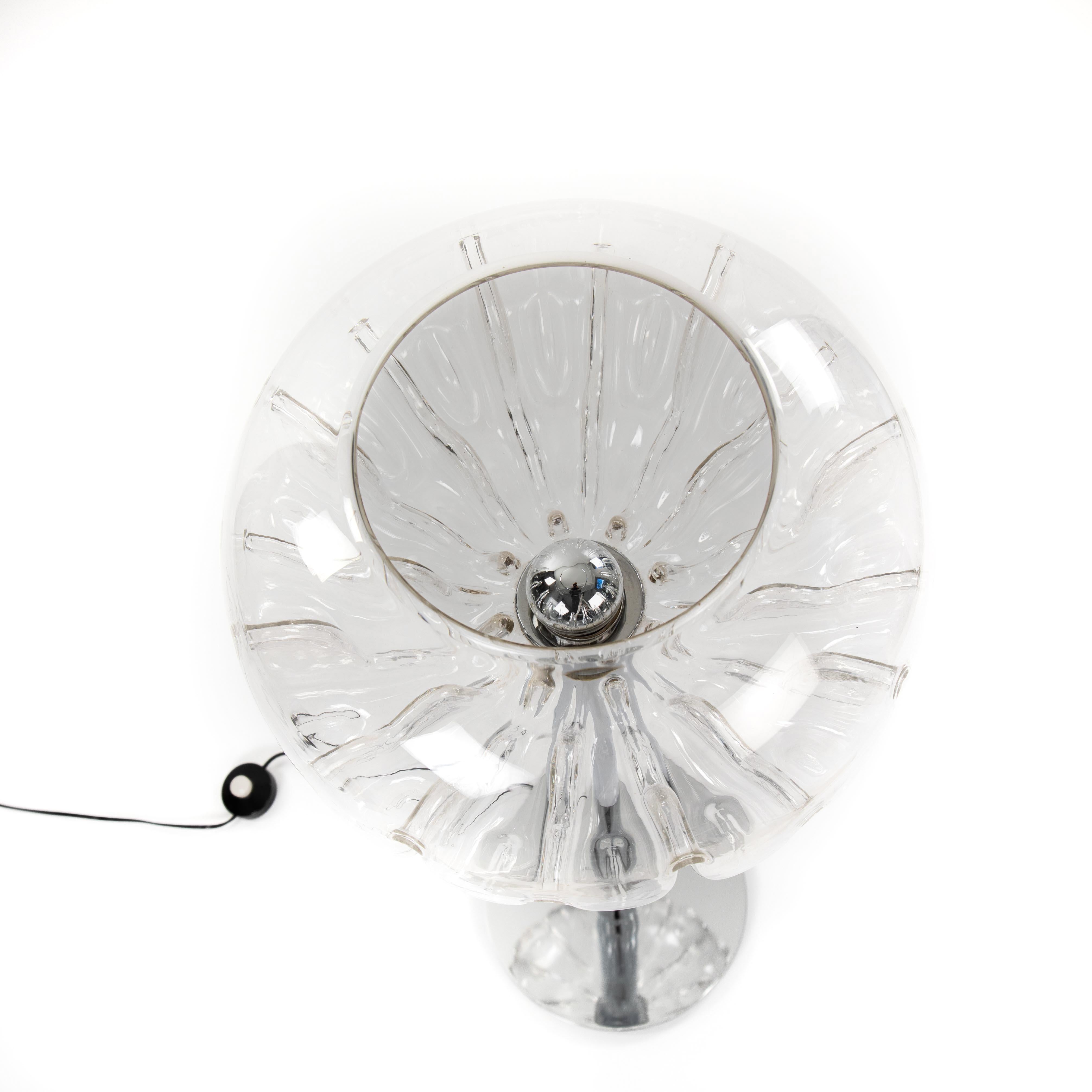 Lampada da terra italiana di metà secolo 