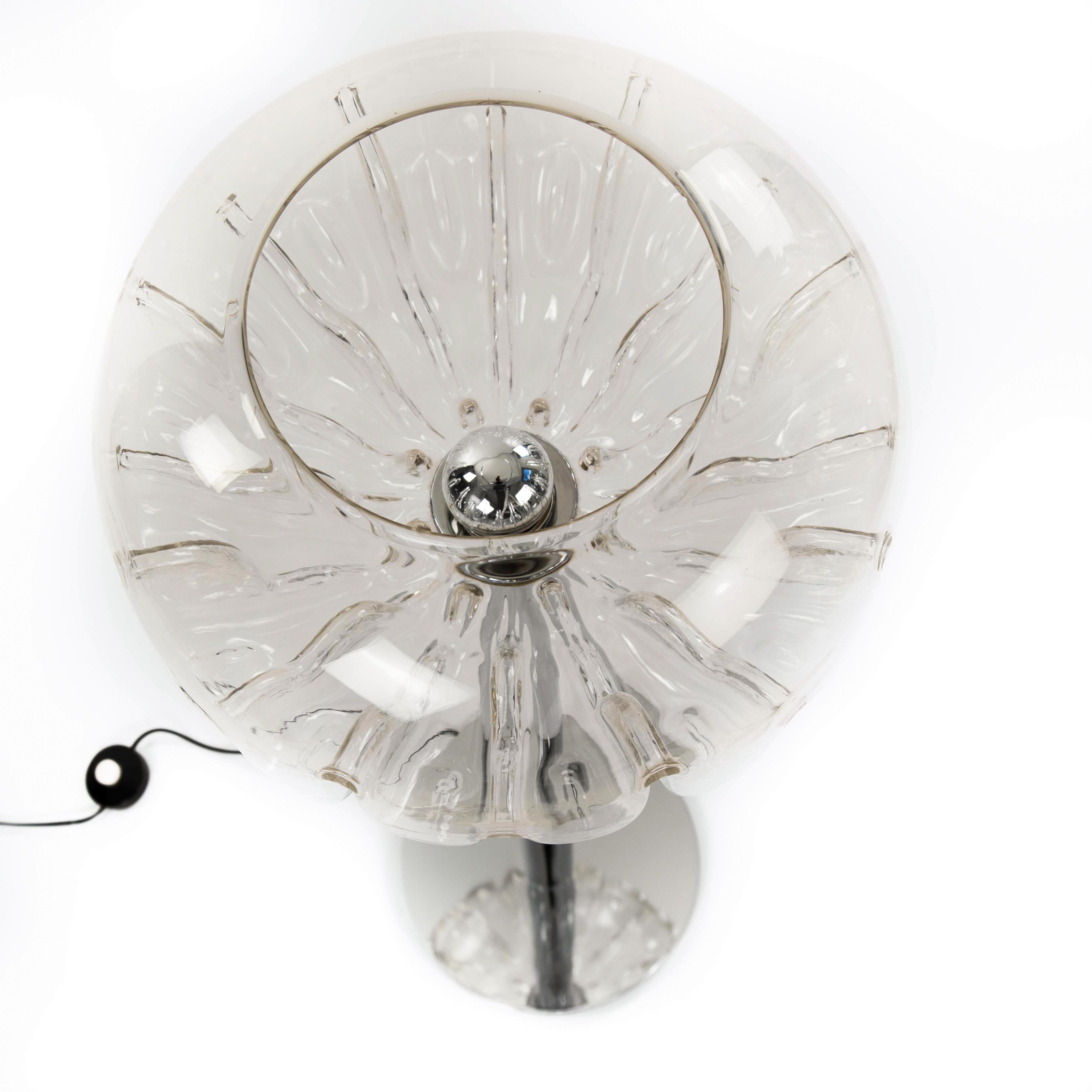 Lampada da terra italiana di metà secolo 
