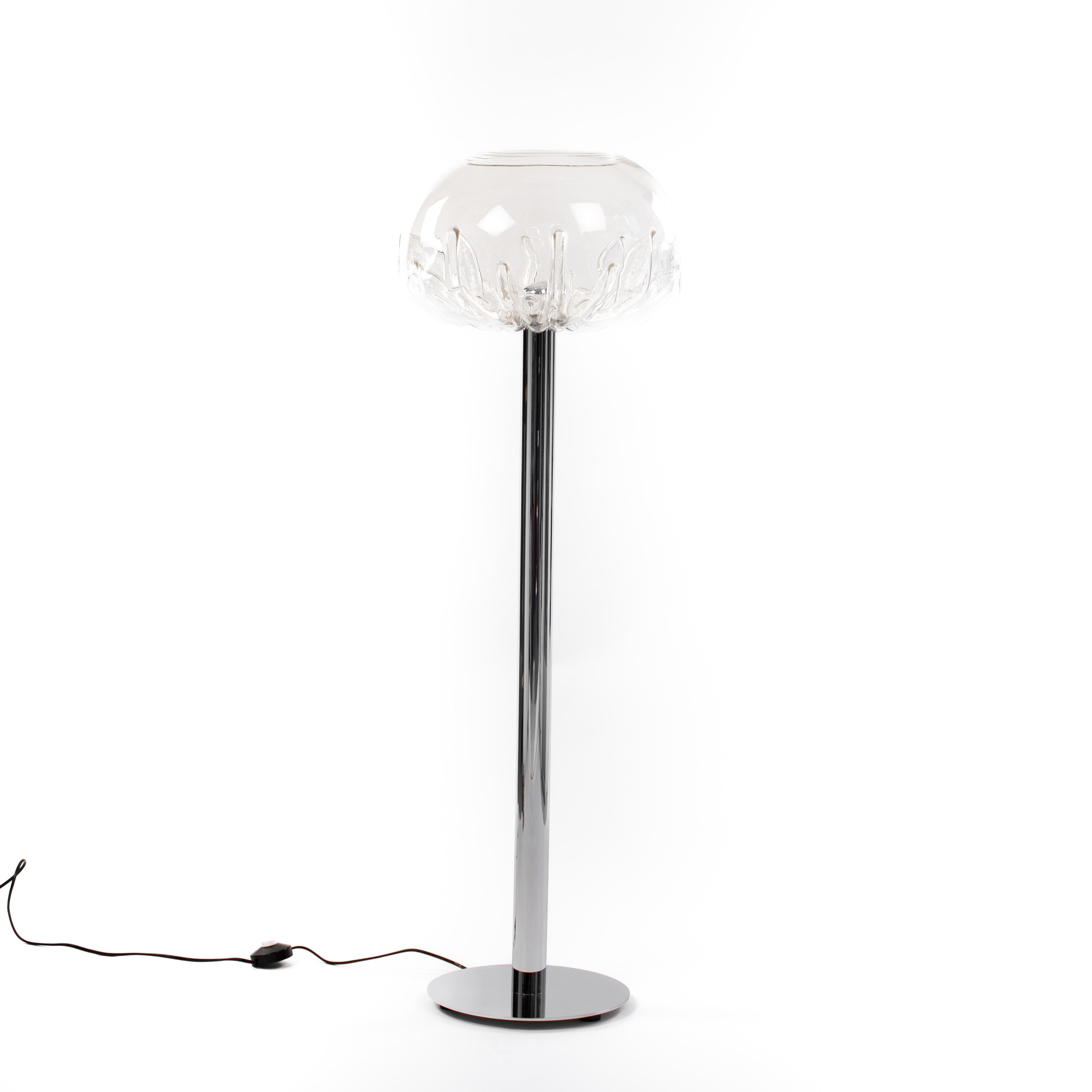 
Lampada da terra italiana di metà secolo 